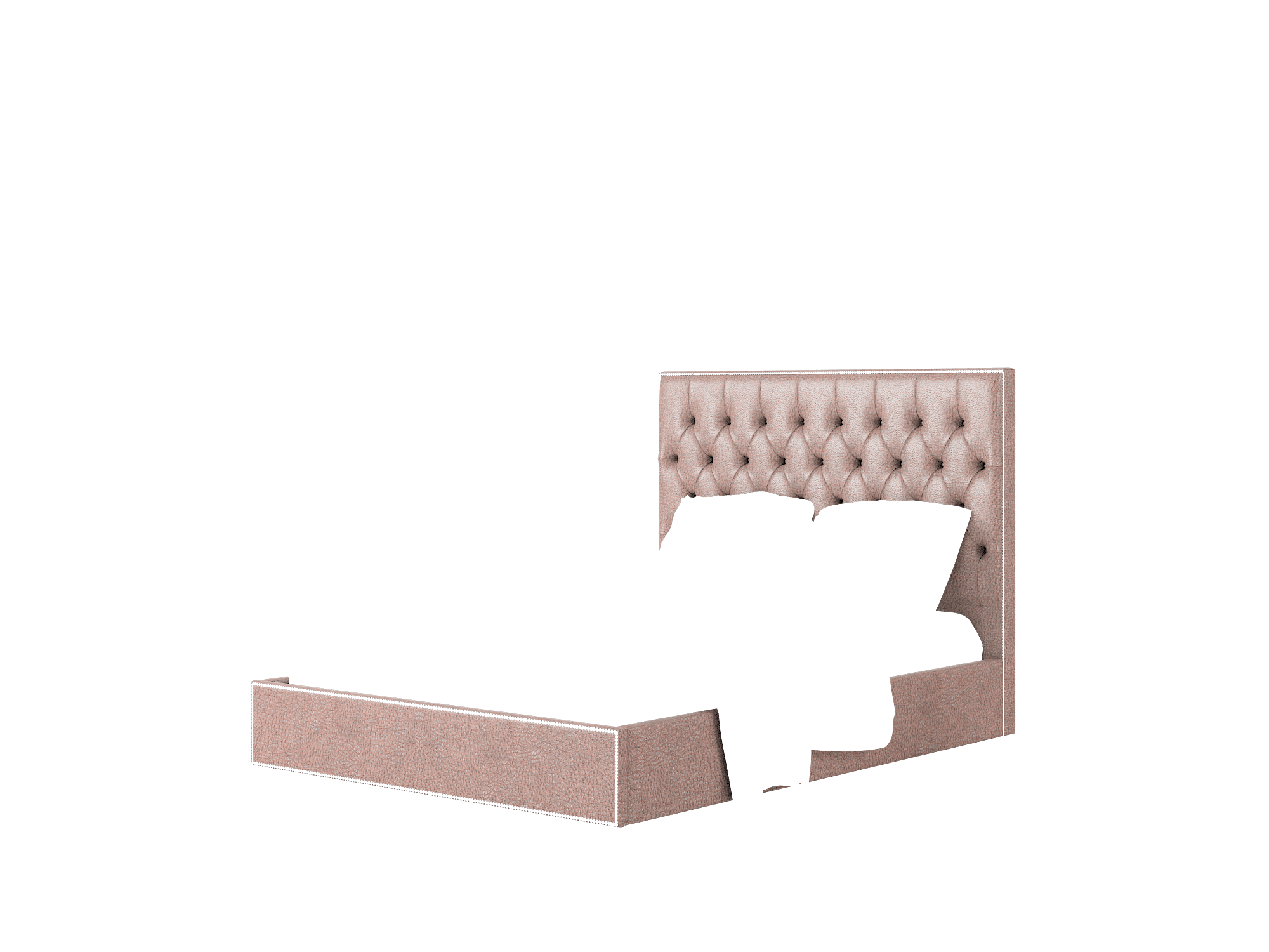 Bellezza Royale Mocha Bed Queen Room Texture
