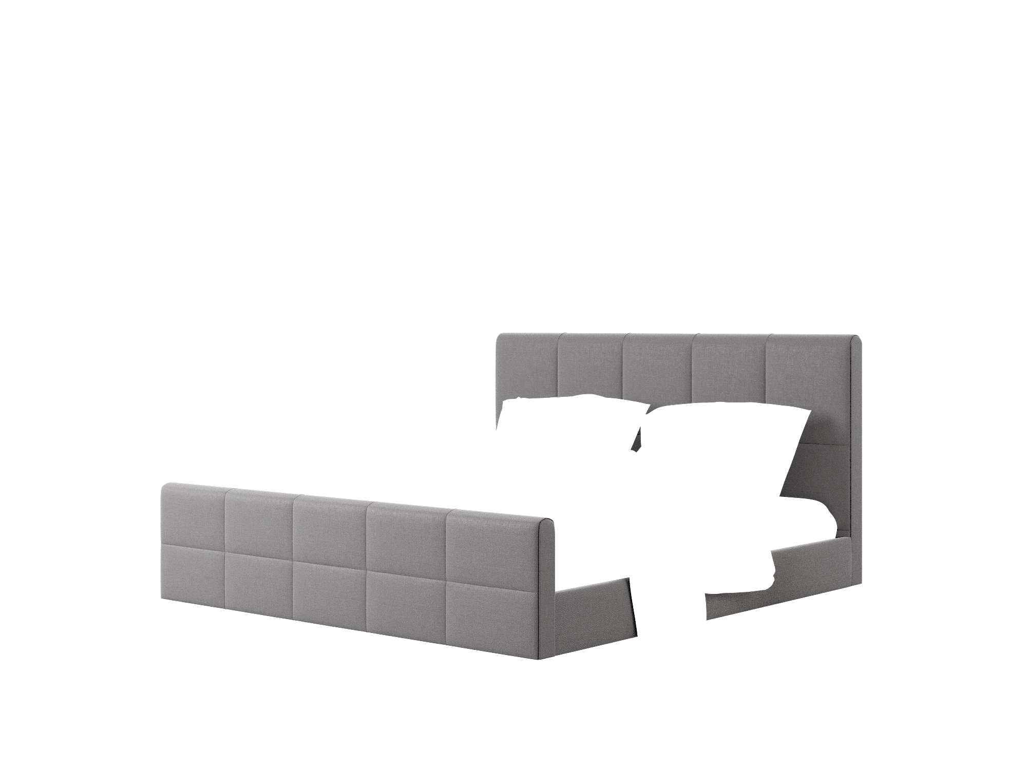 Biagio Catalina Charcoal Bed King Room Texture