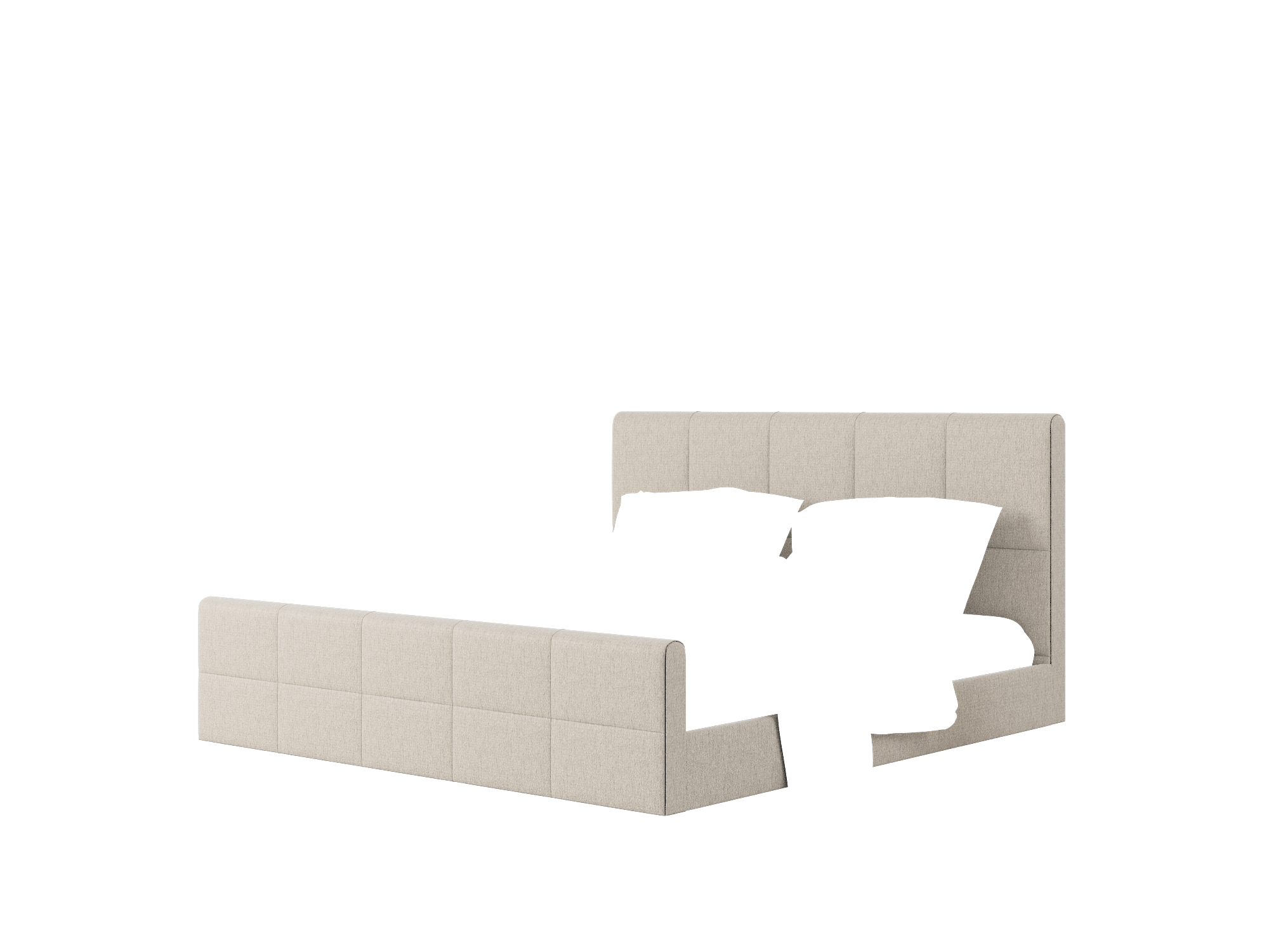 Biagio Cosmo Taupe Bed King Room Texture