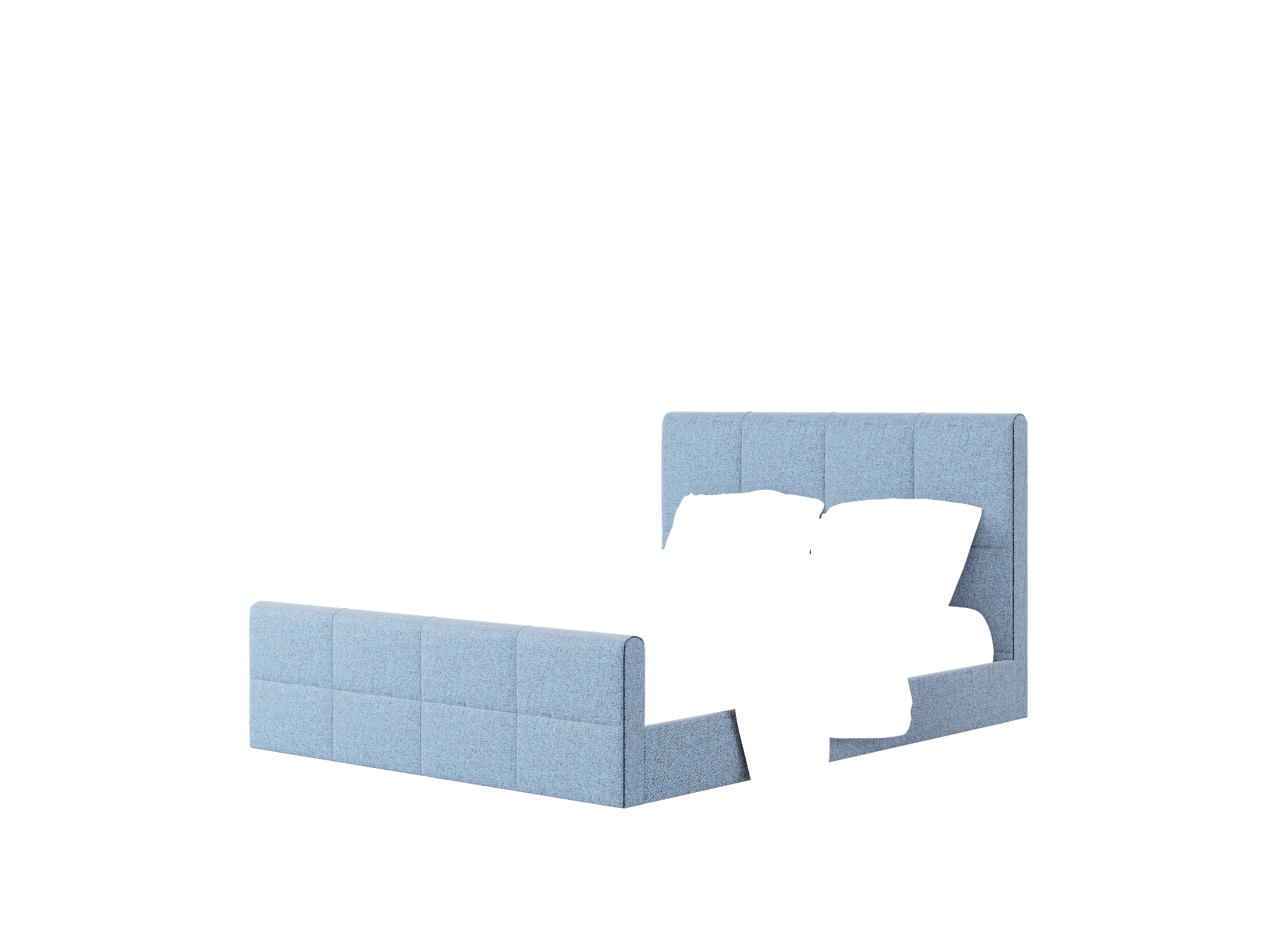 Biagio Hepburn Water Bed Queen Room Texture