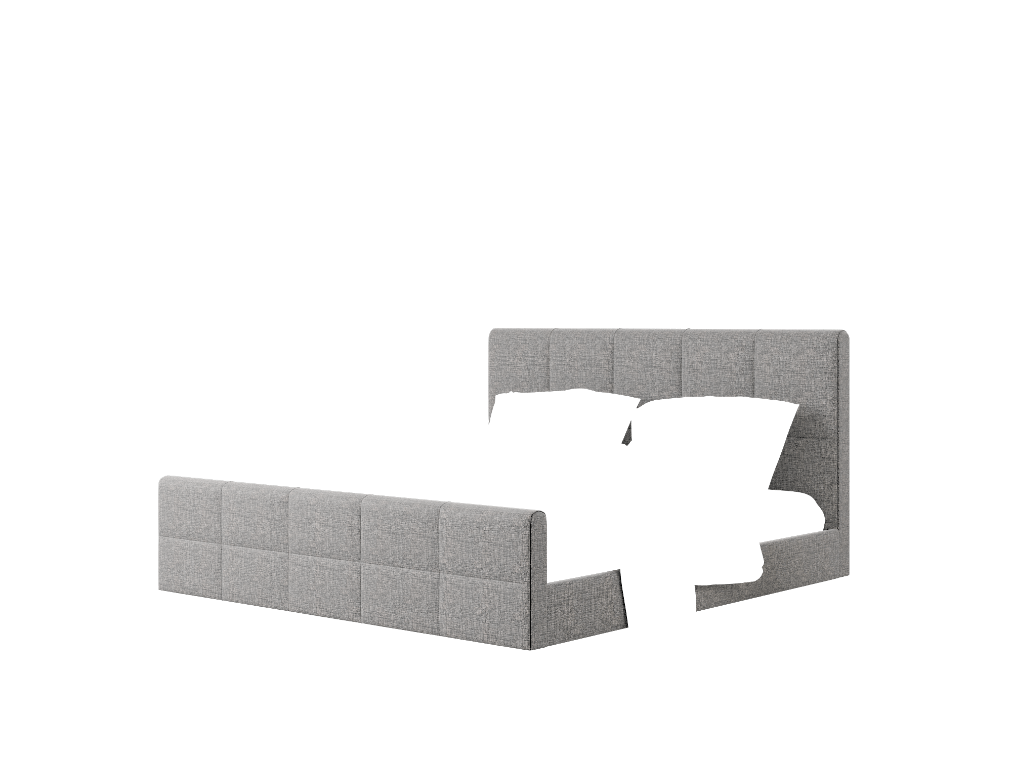 Biagio Insight Charcoal Bed King Room Texture