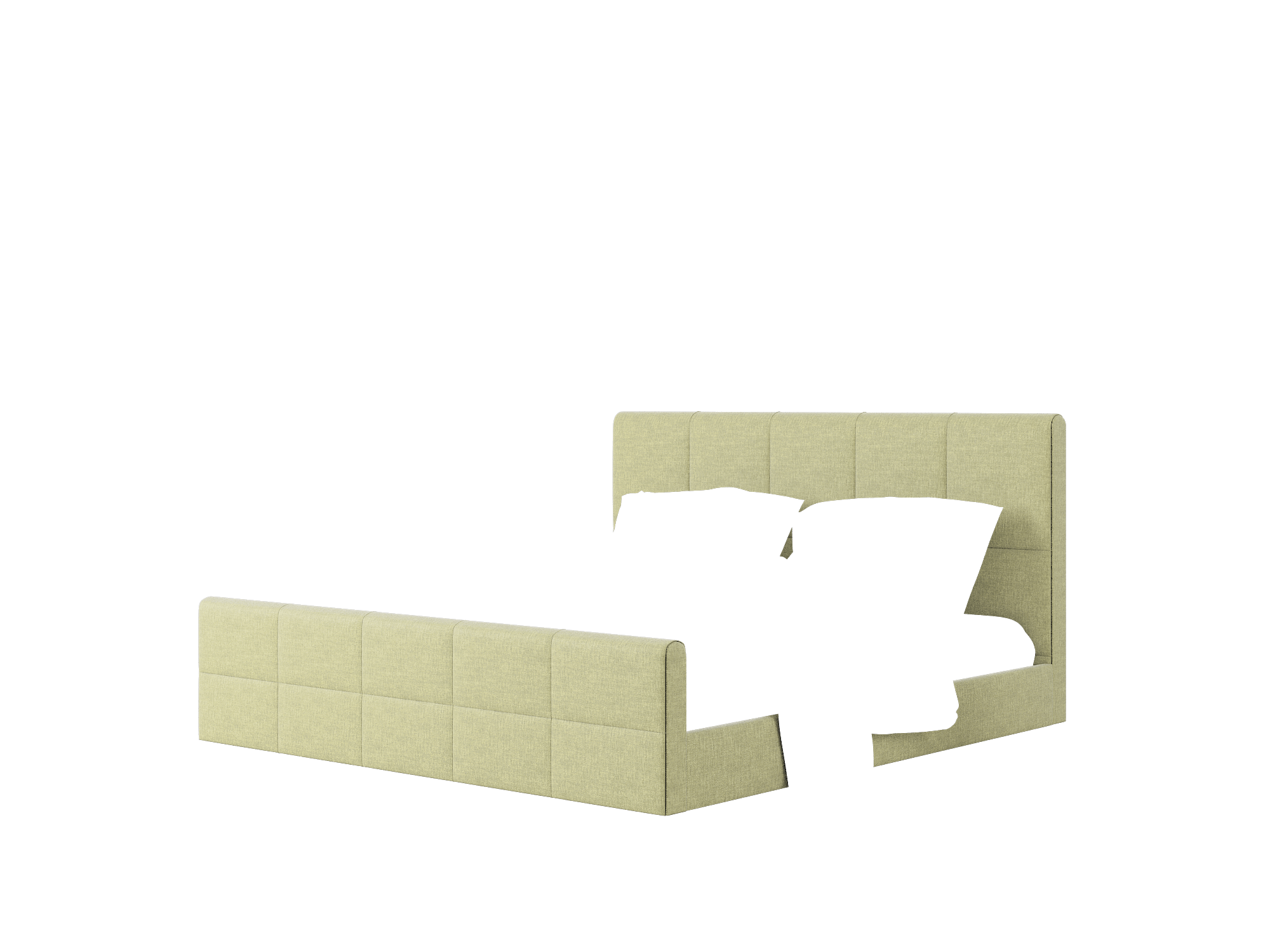 Biagio Leslie Lawn Bed King Room Texture