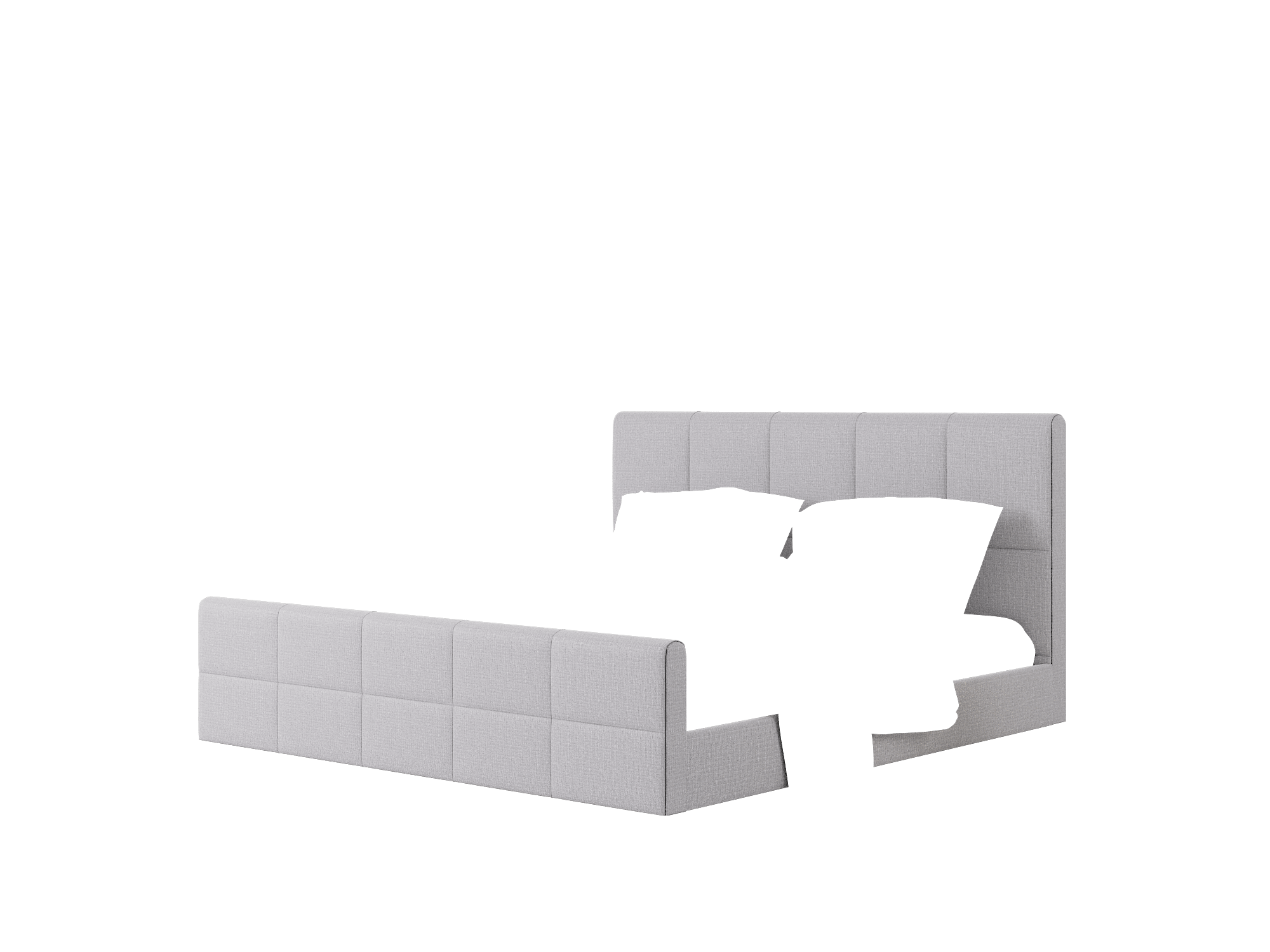 Biagio Parker Ash Bed King Room Texture