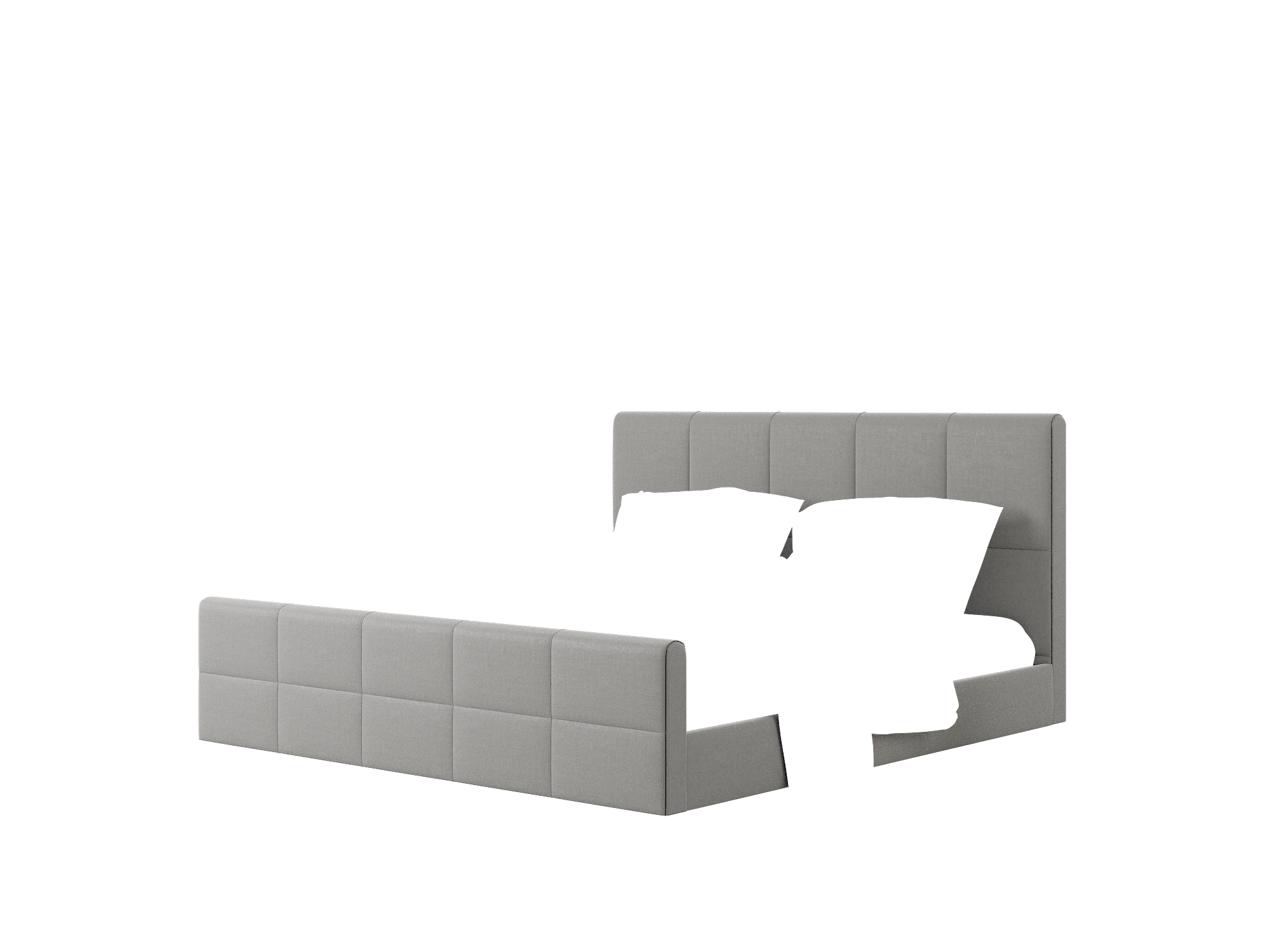 Biagio Rocket Charcoal Bed King Room Texture