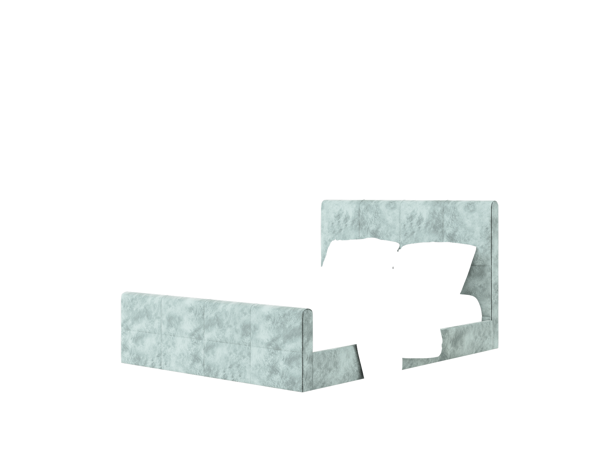 Biagio Royale Cloud Bed Queen Room Texture