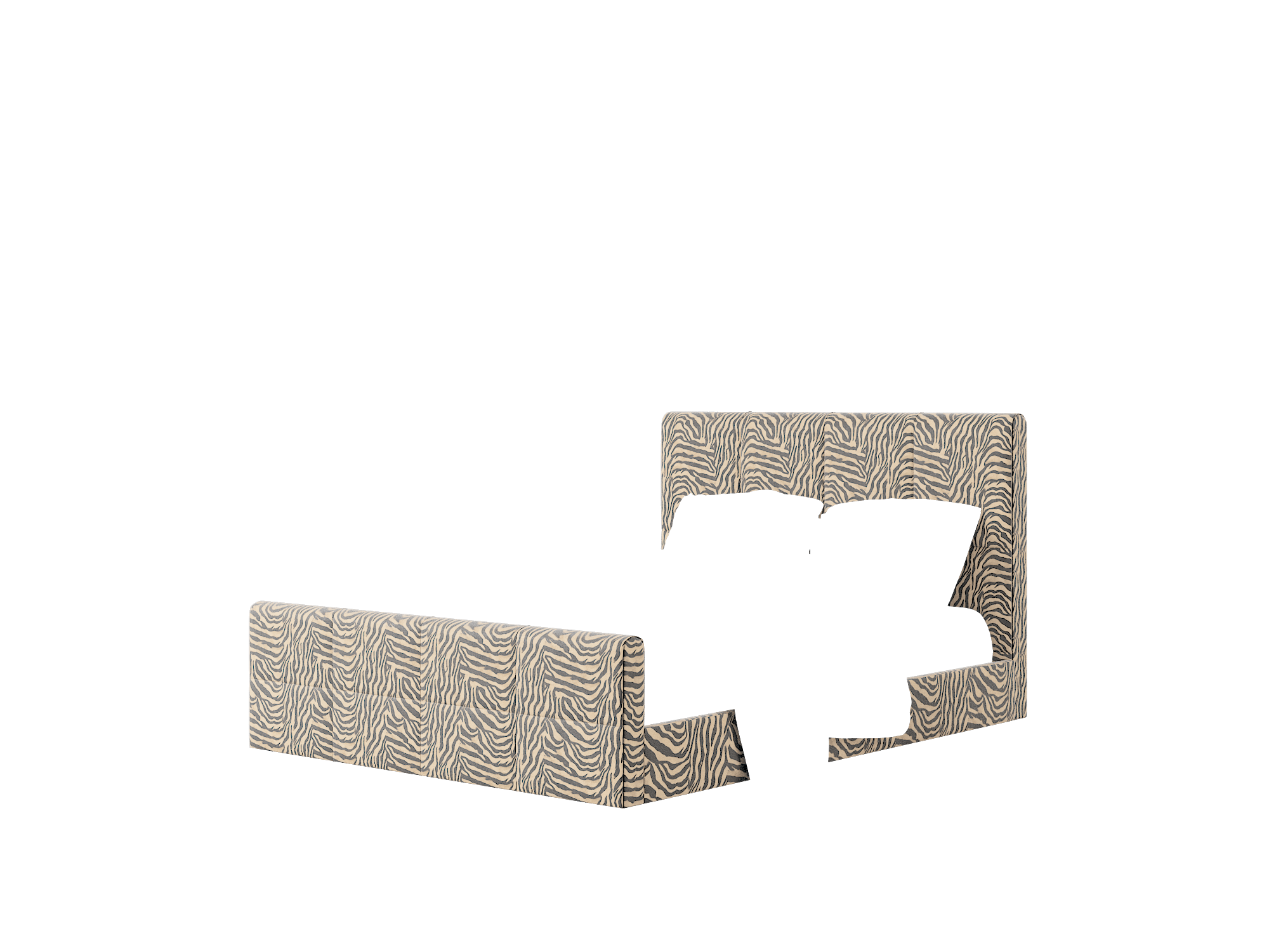 Biagio Zambia Coffee Bed Queen Room Texture