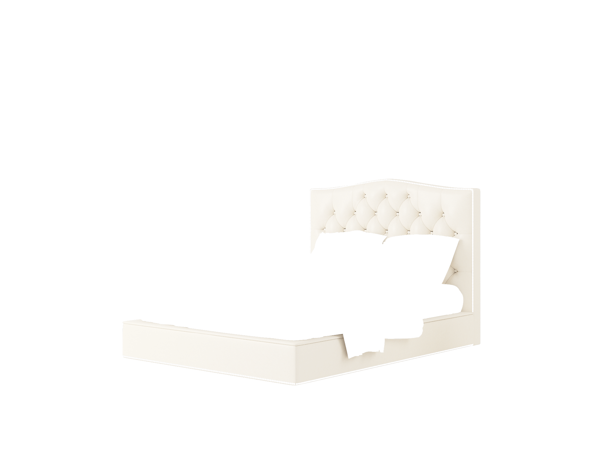 Bijou Urban_d Snow Bed Queen Room Texture