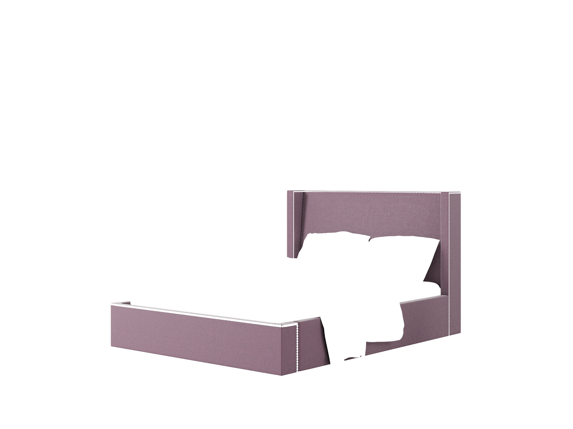 Bria Bella Aubergine Bed Queen Room Texture