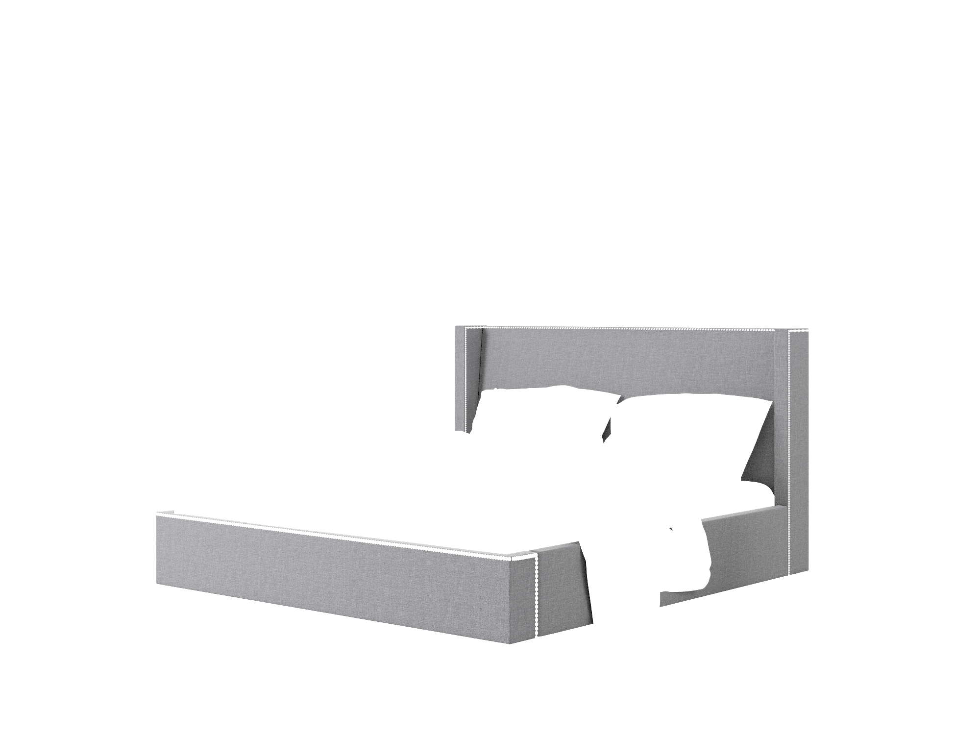 Bria Notion Graphite Bed King Room Texture