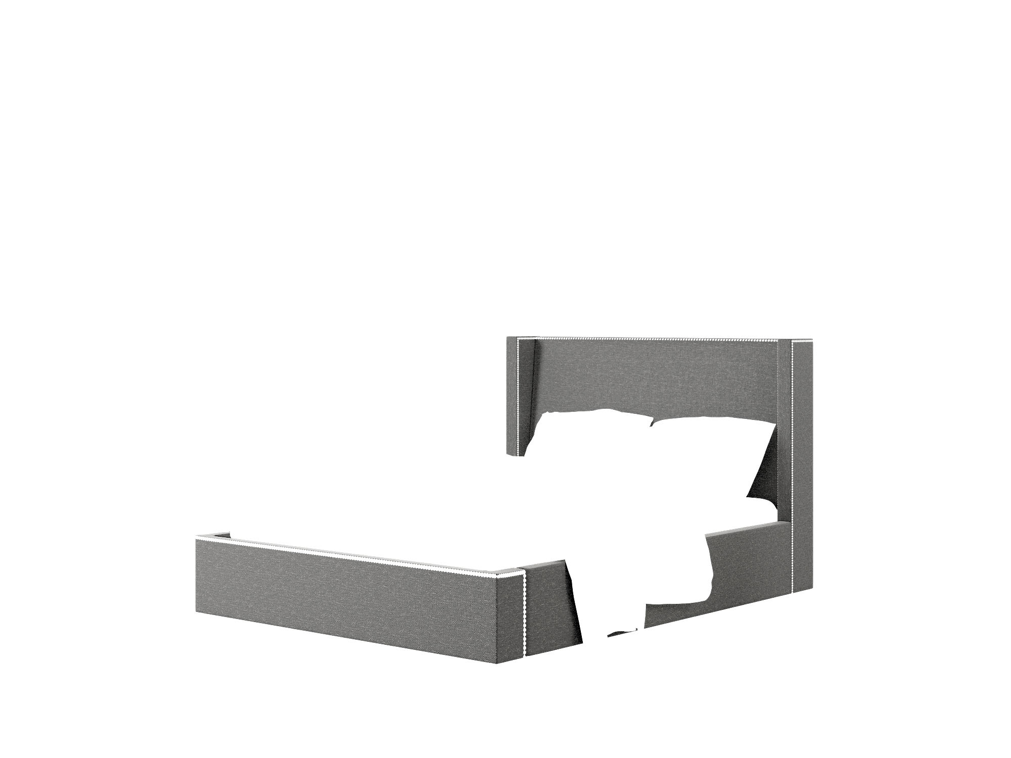 Bria Phoenix Charcoal Bed Queen Room Texture