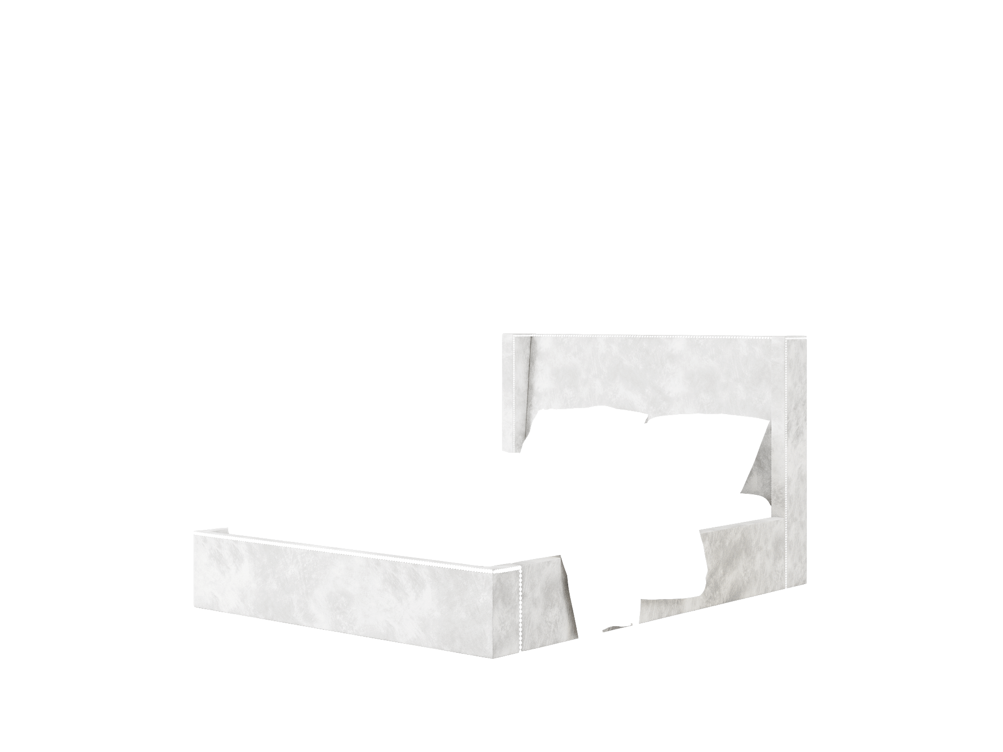 Bria Terrain Pearl Bed Queen Room Texture