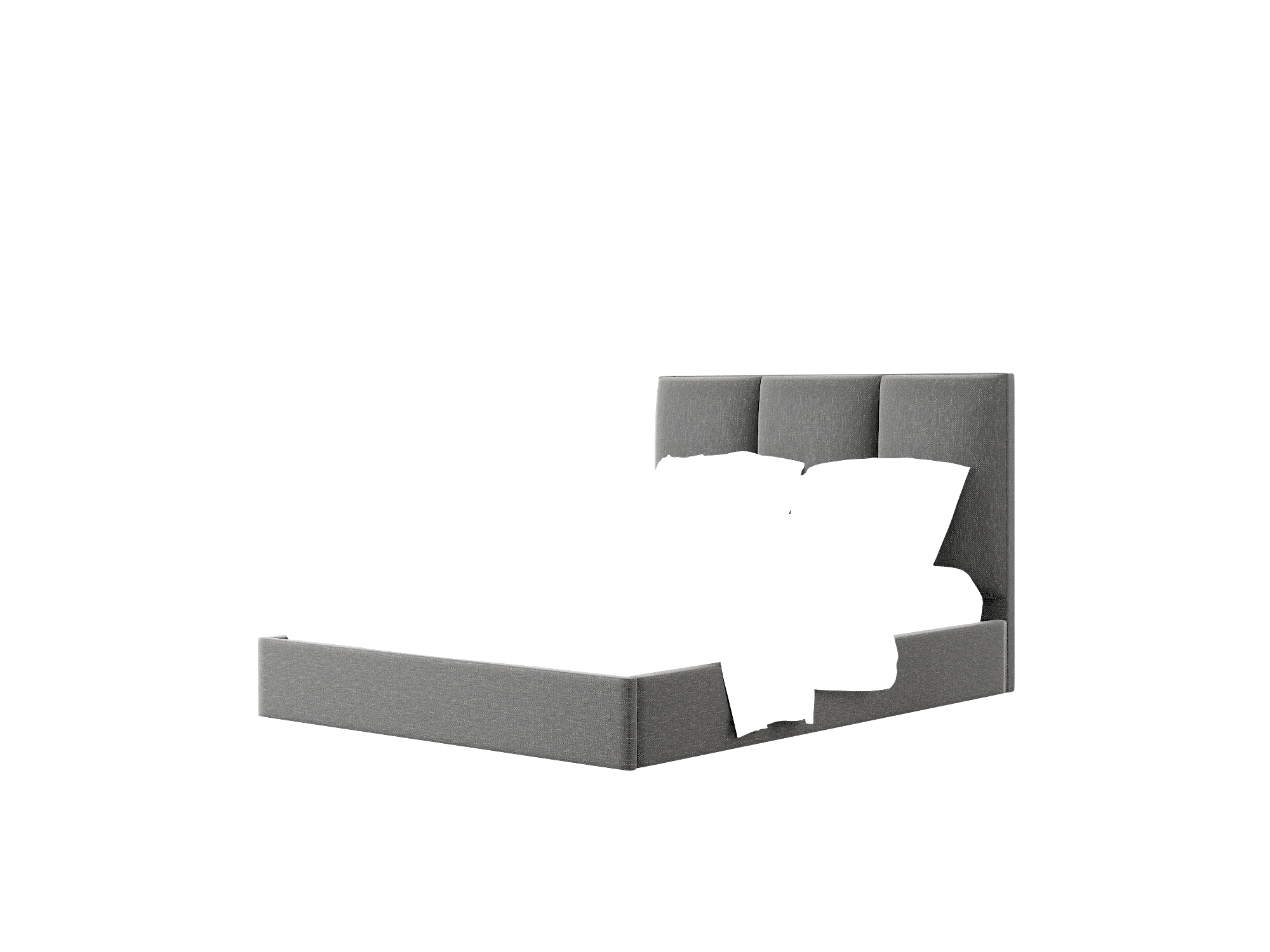 Celine Chance Denim Bed Queen Room Texture