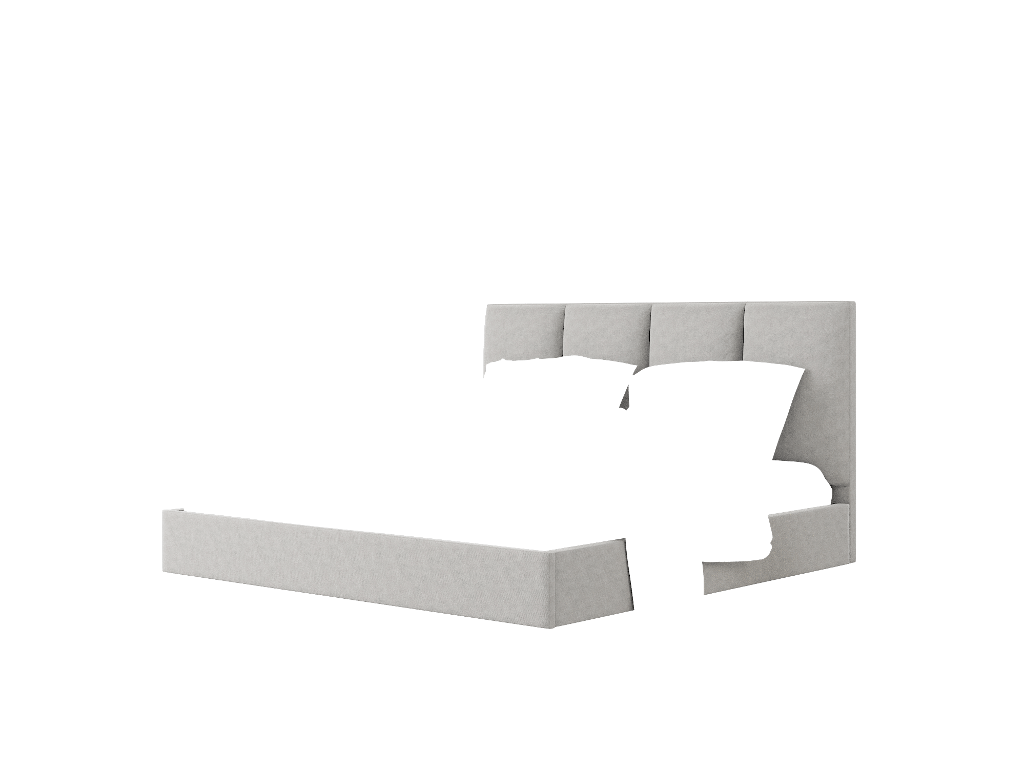 Celine Dream_d Charcoal Bed King Room Texture