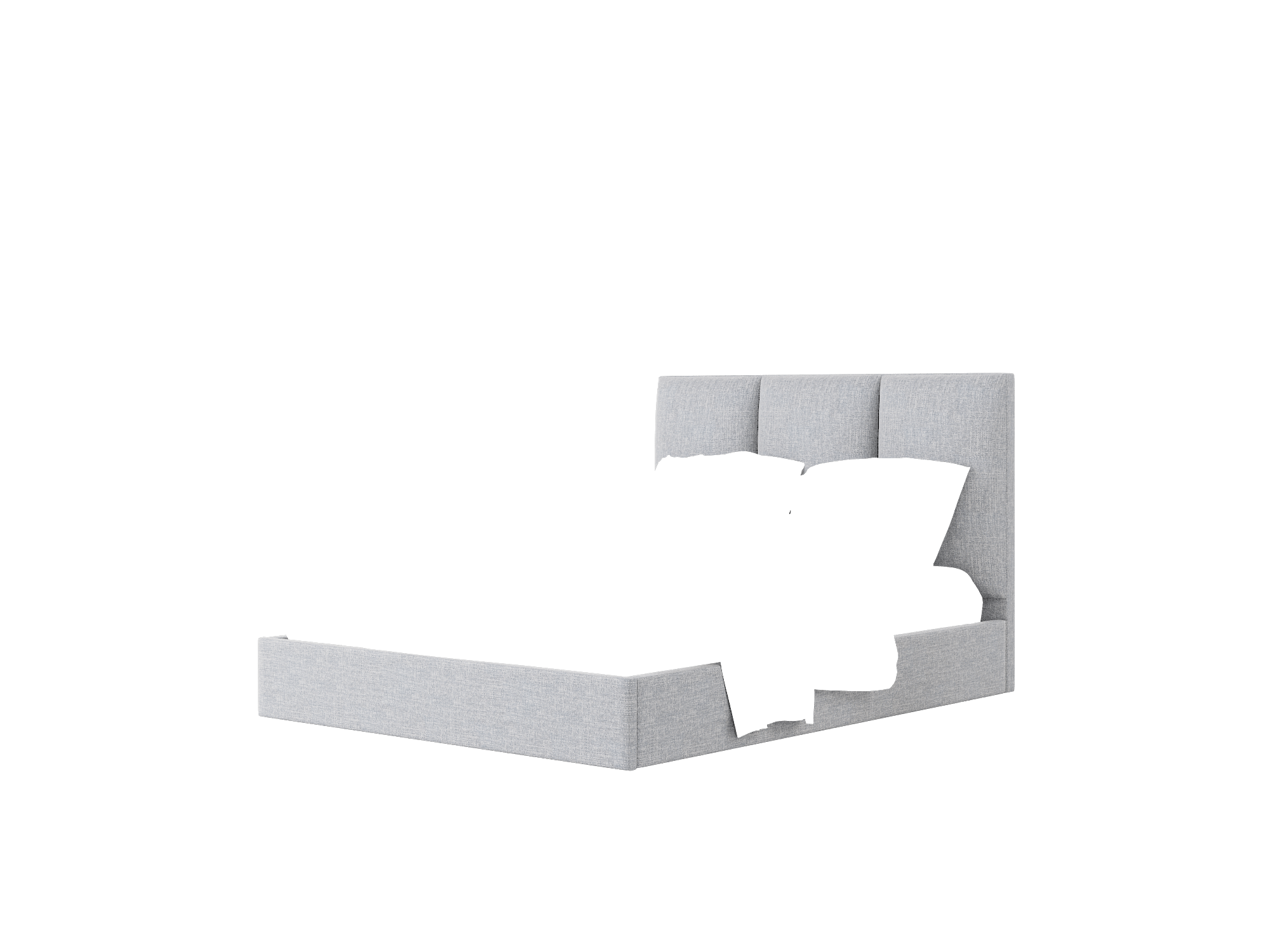 Celine Lana Ash Bed Queen Room Texture