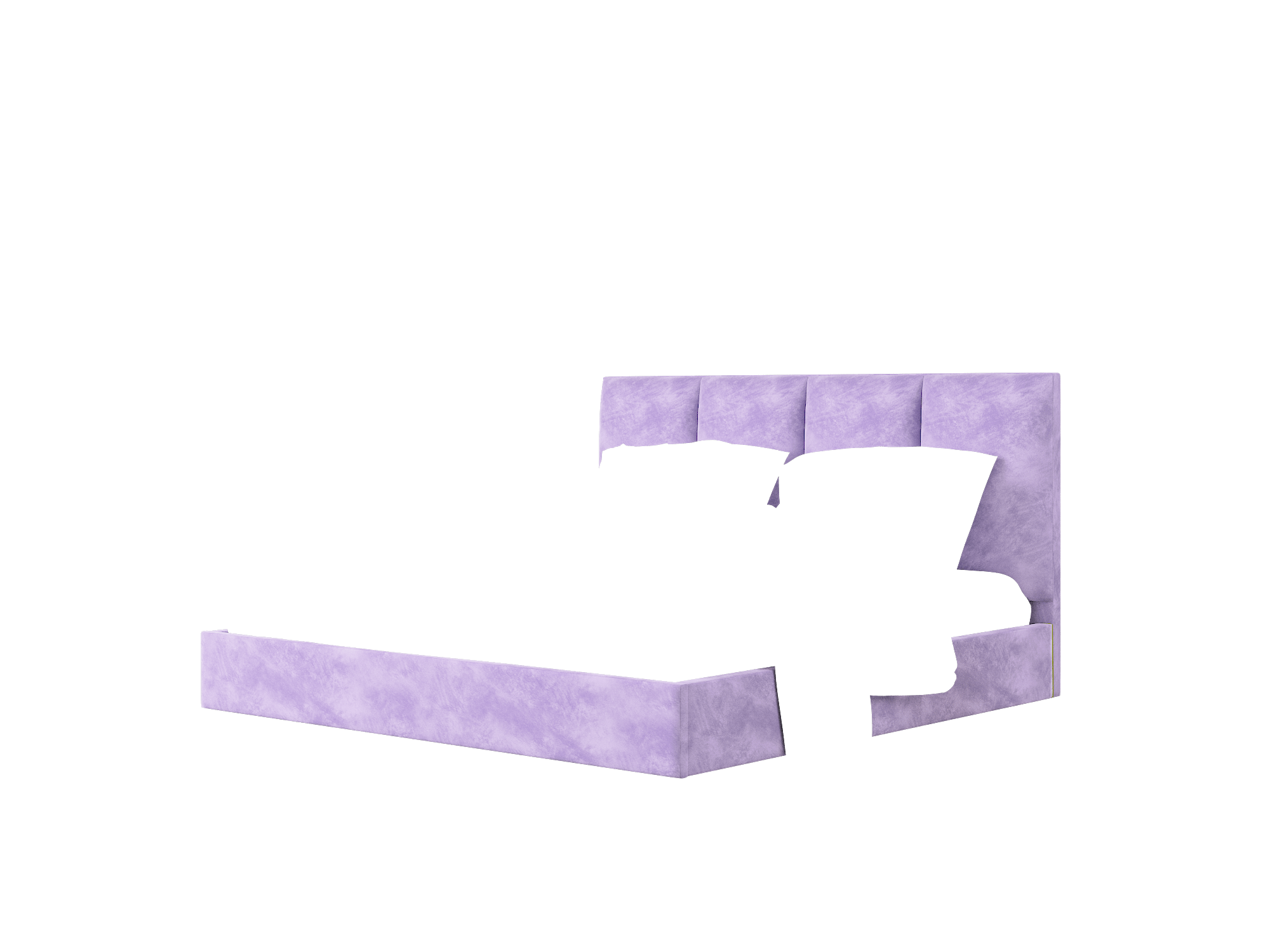 Celine Royale Lavender Bed King Room Texture