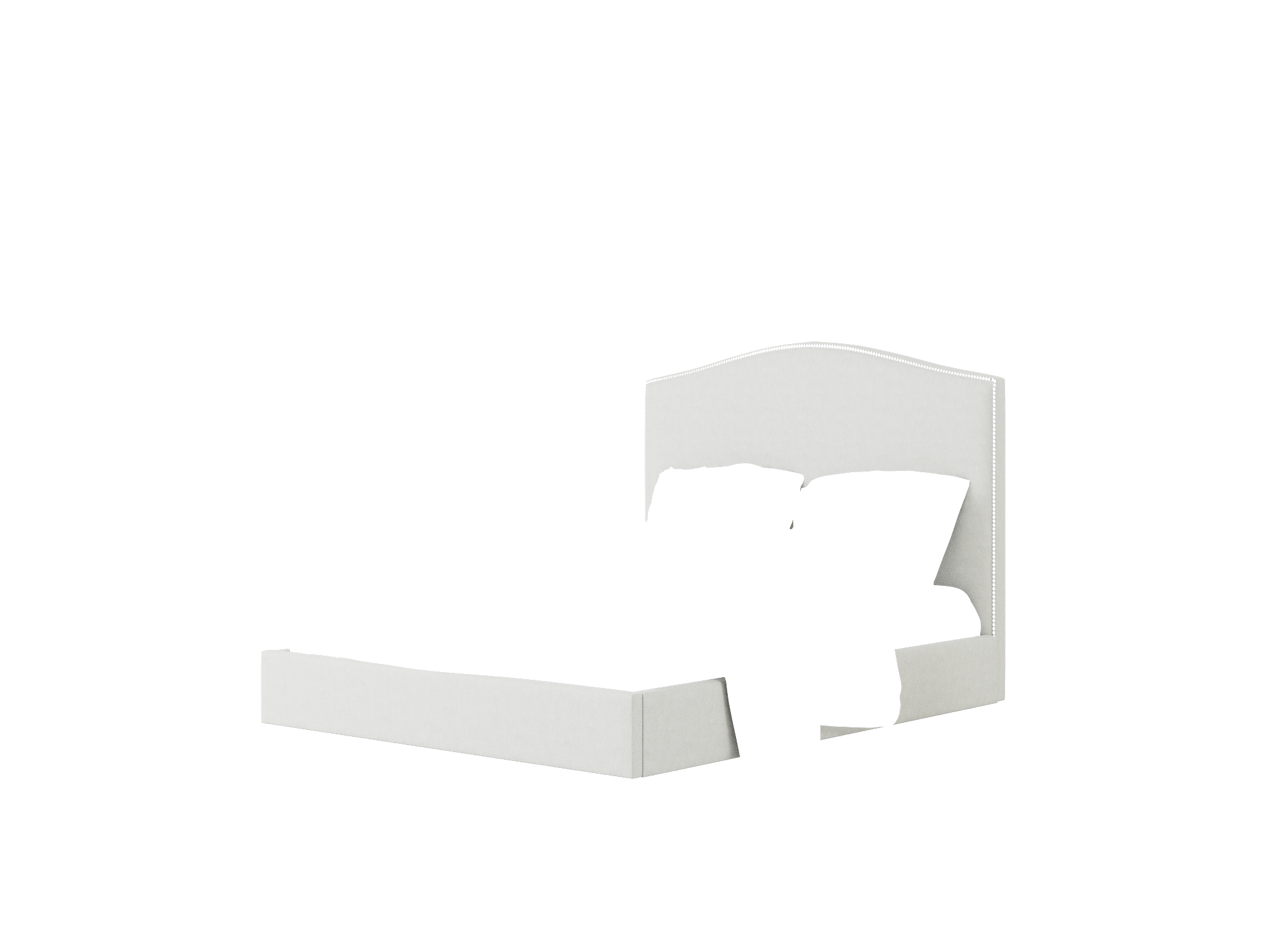 Dalion Dawson Platinum Bed Queen Room Texture