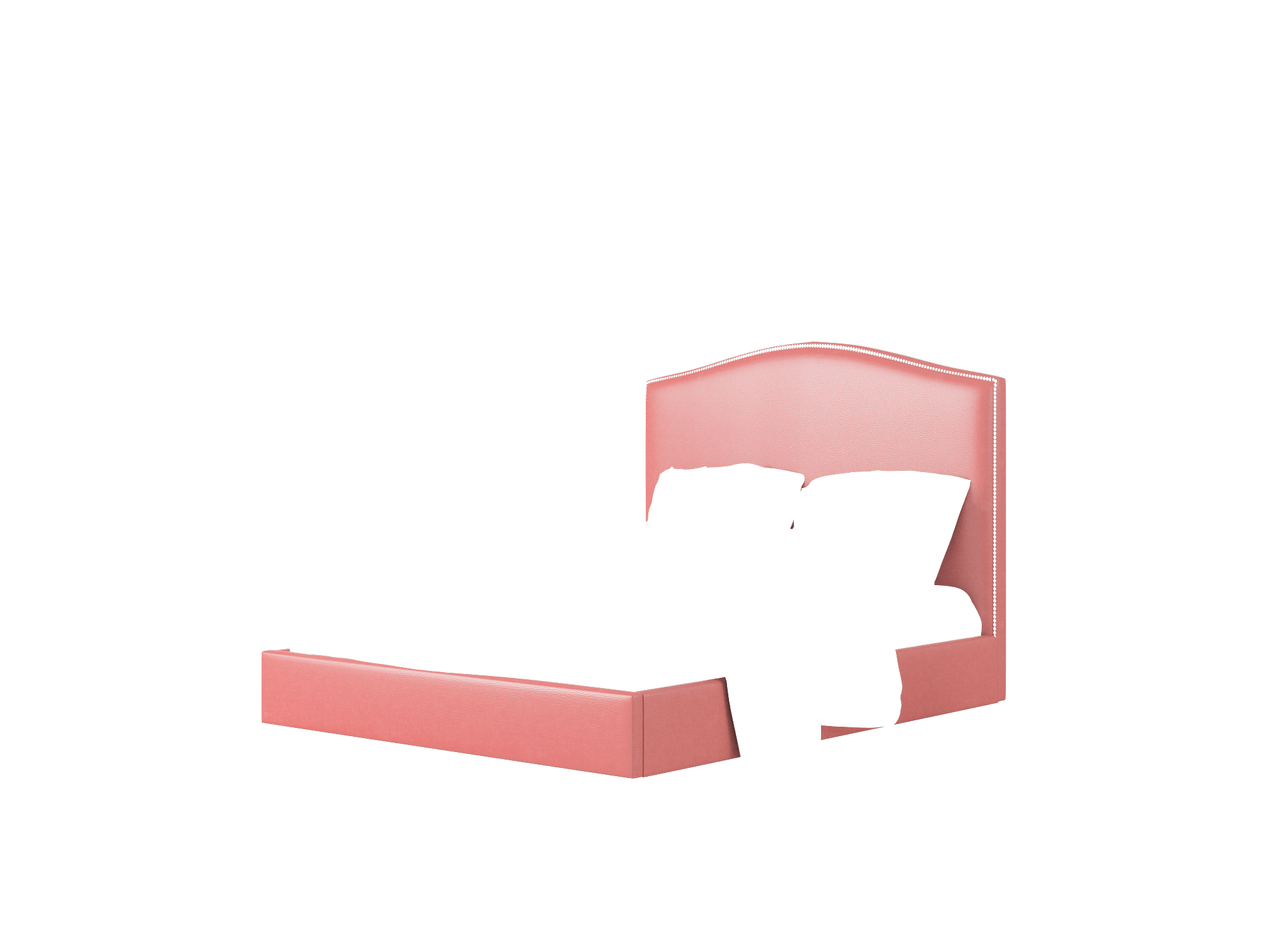 Dalion Dillion Cordovan Bed Queen Room Texture