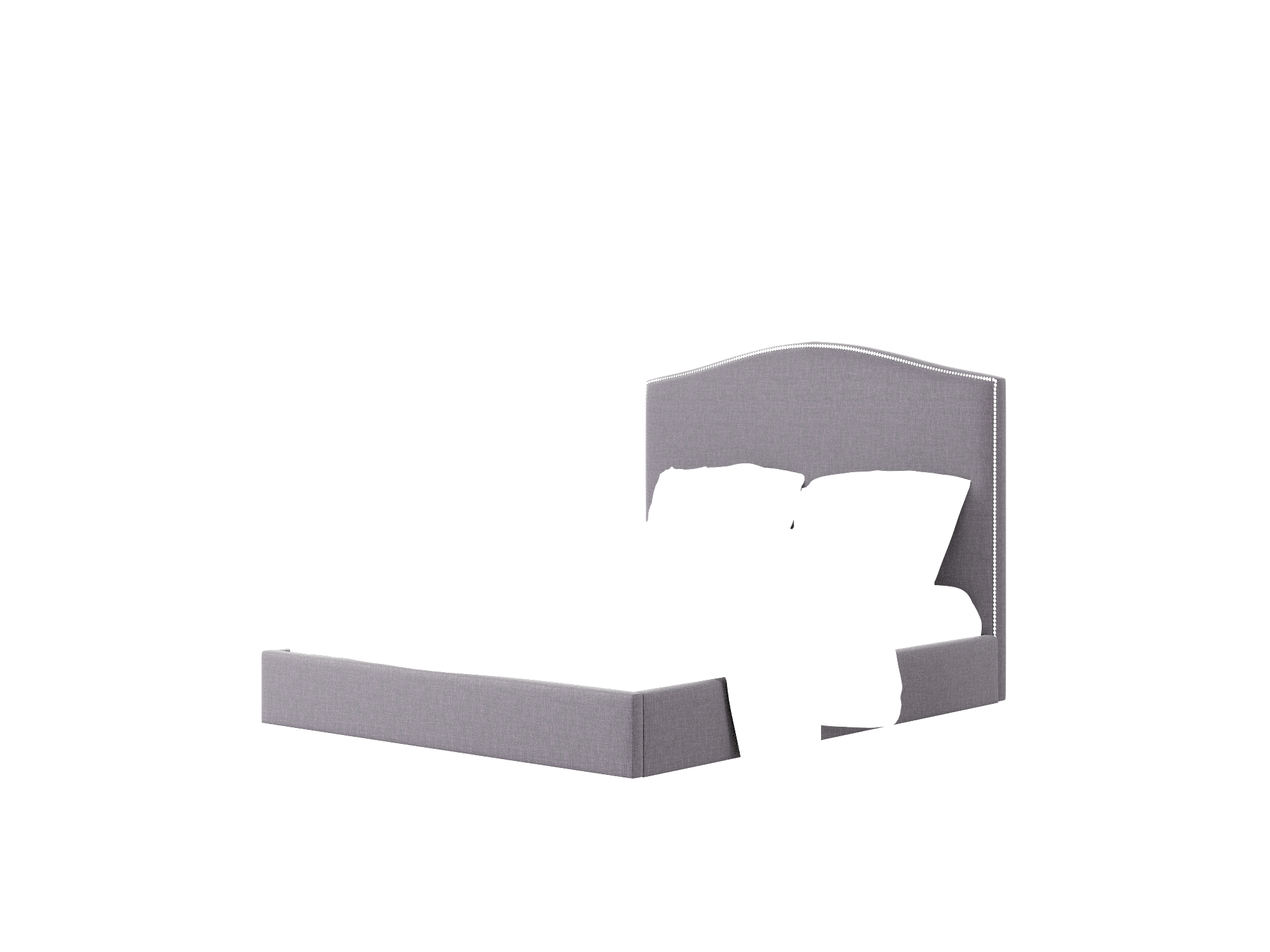 Dalion Durham Ink Bed Queen Room Texture