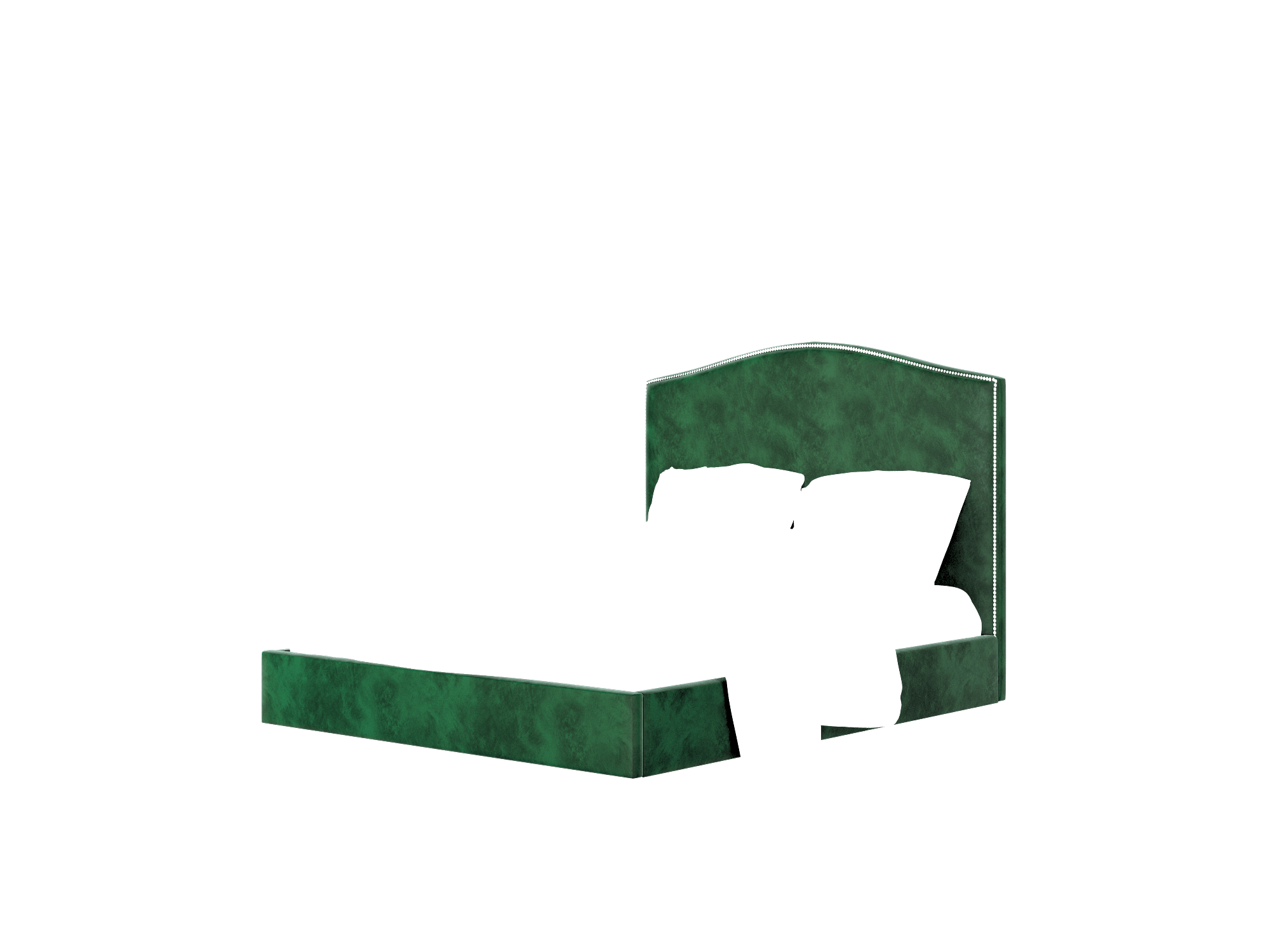 Dalion Royale Evergreen Bed Queen Room Texture