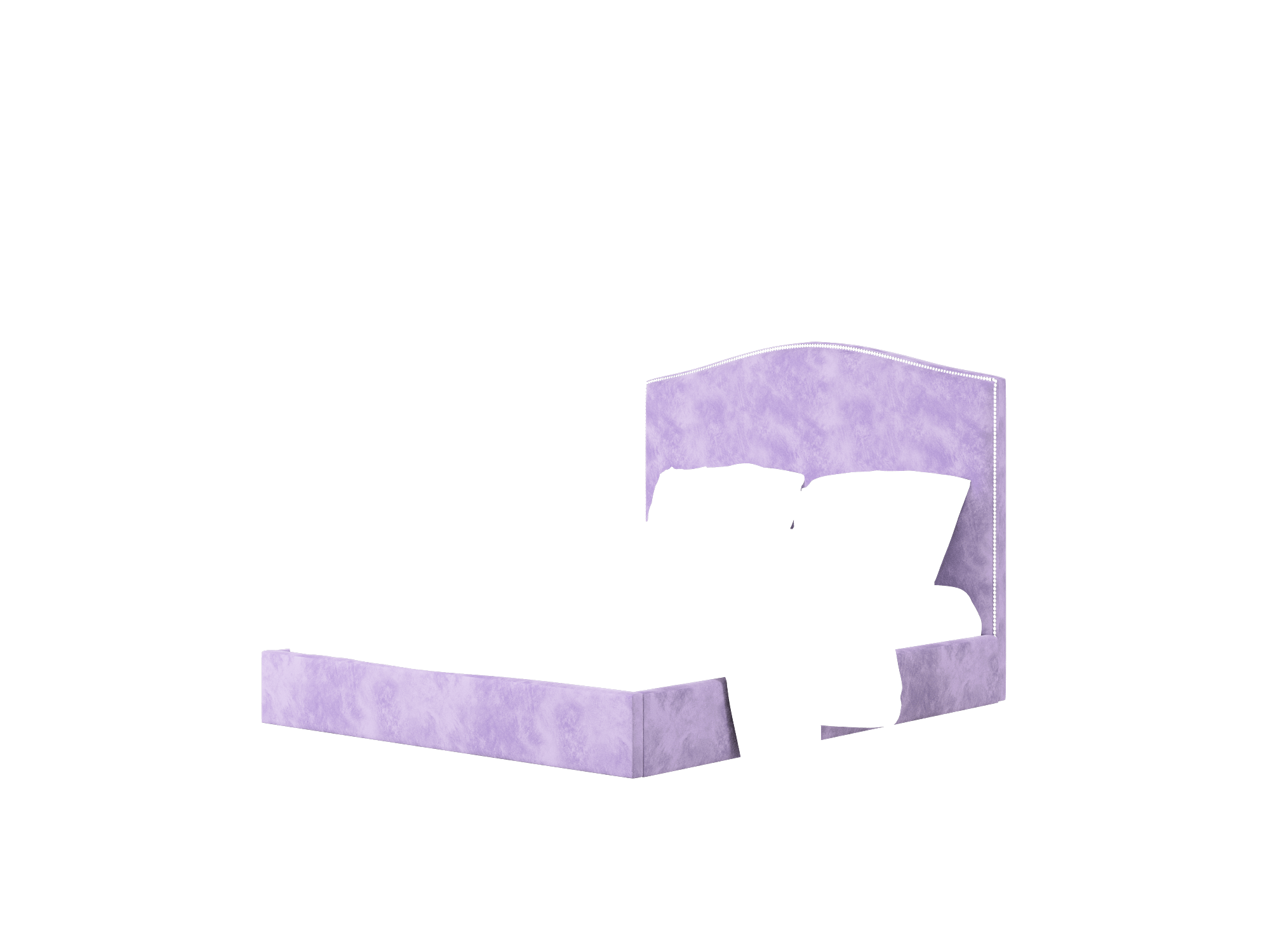 Dalion Royale Lavender Bed Queen Room Texture