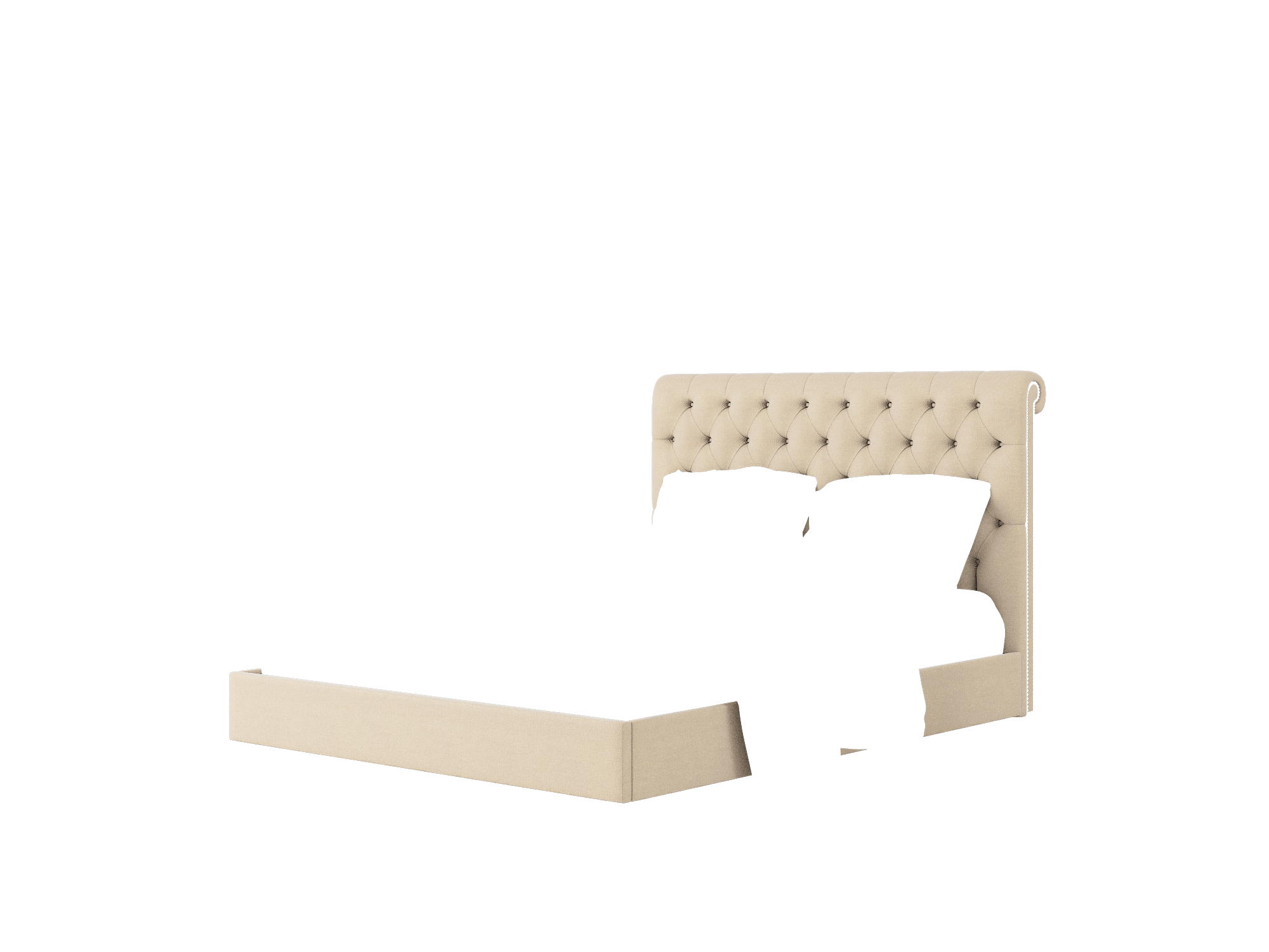 Decima Avenger Driftwood Bed Queen Room Texture