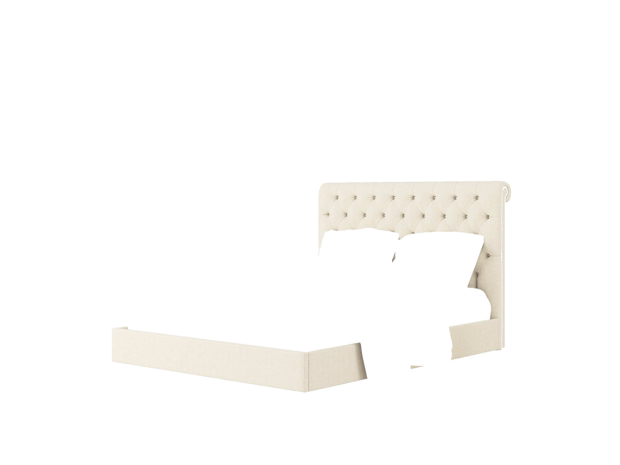 Decima Catalina Wheat Bed Queen Room Texture