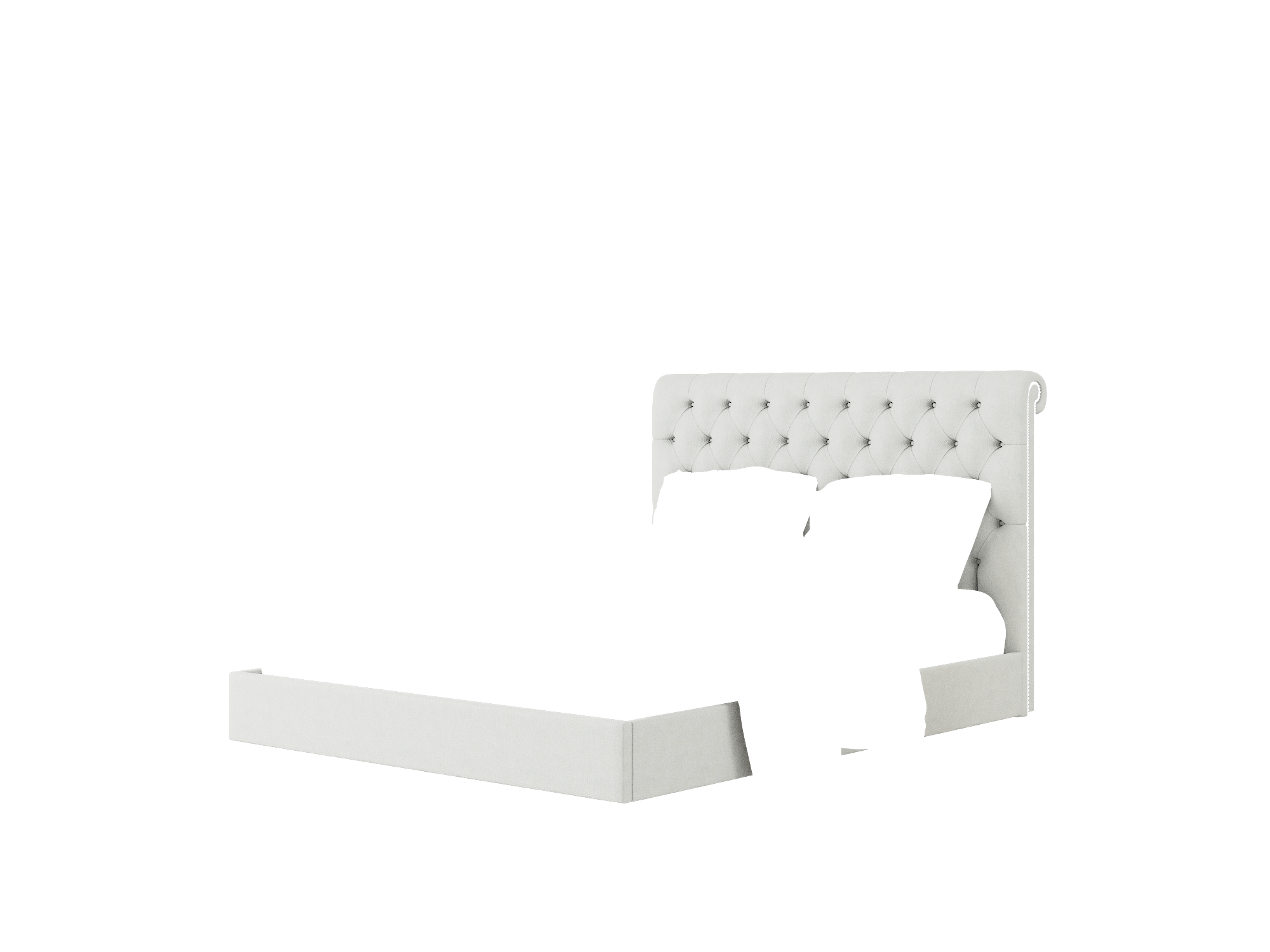 Decima Dawson Platinum Bed Queen Room Texture