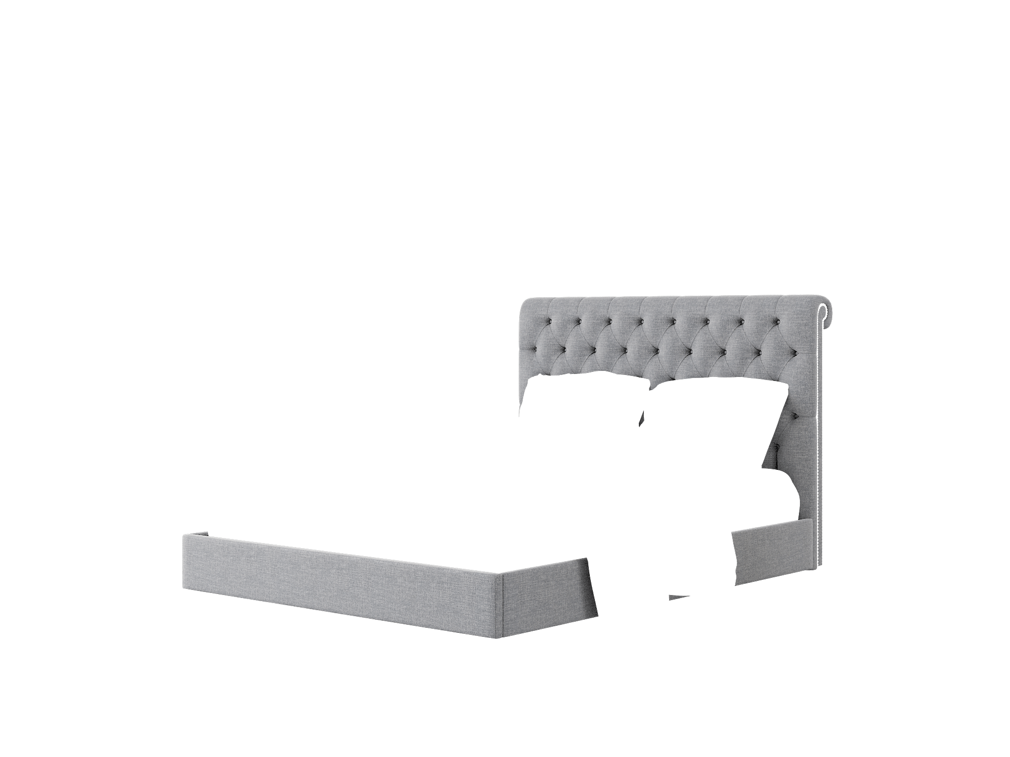 Decima Lana Onyx Bed Queen Room Texture