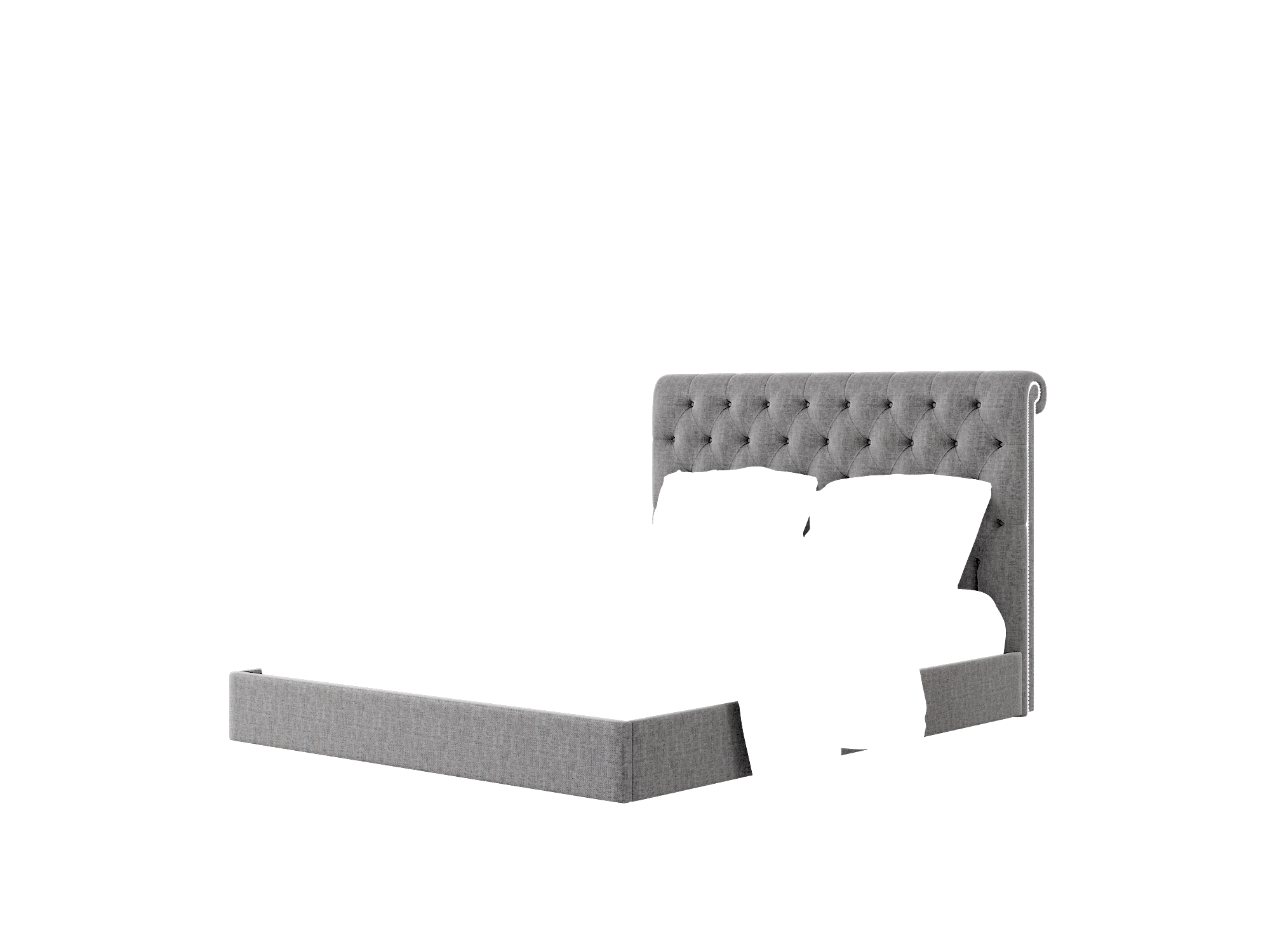 Decima Marcy Baltic Bed Queen Room Texture