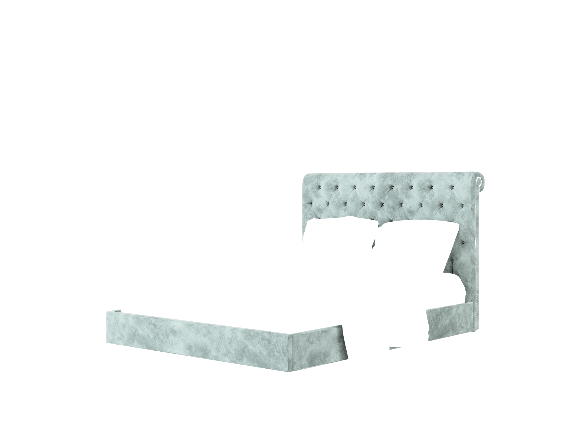 Decima Royale Cloud Bed Queen Room Texture