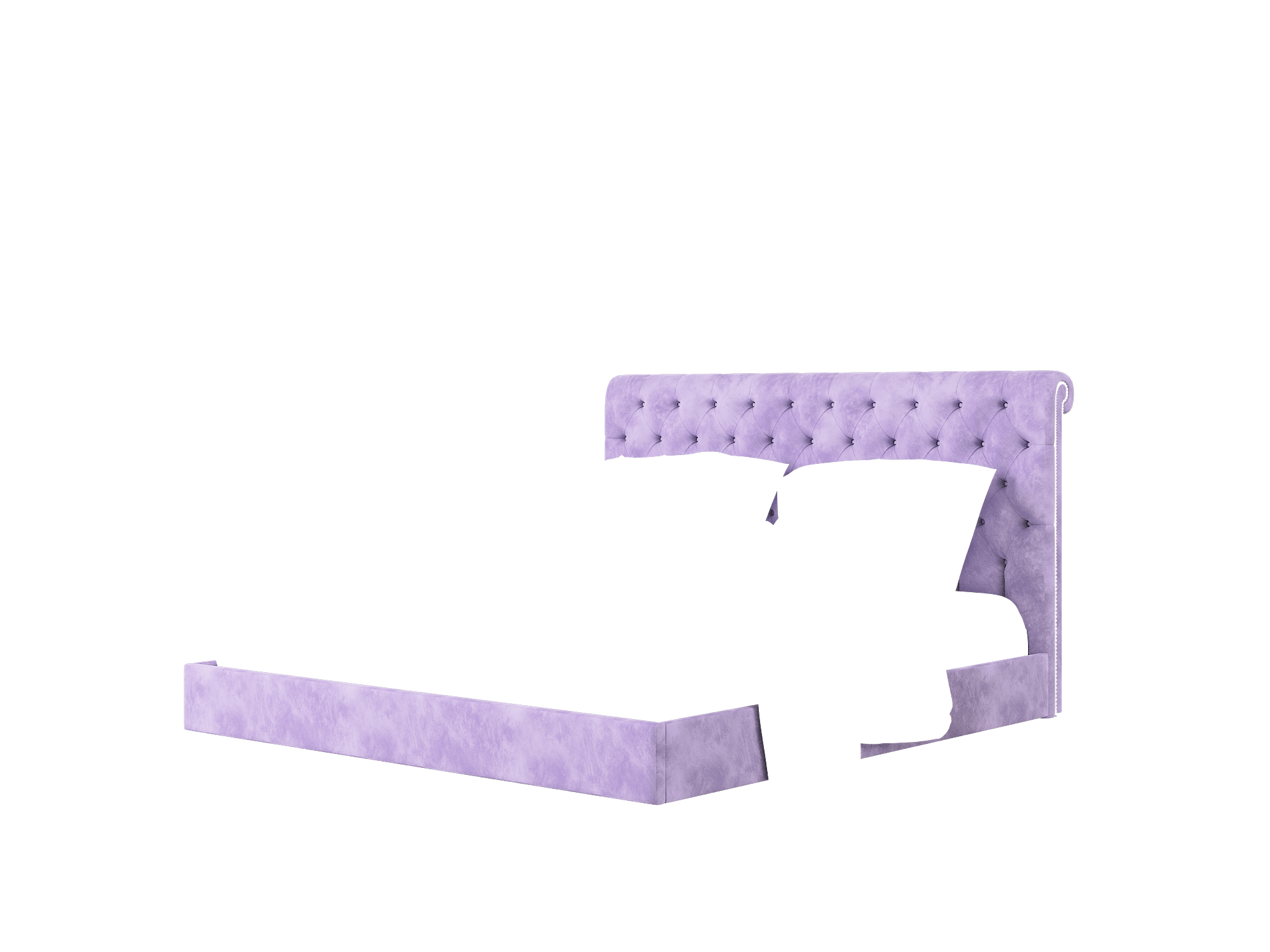 Decima Royale Lavender Bed King Room Texture