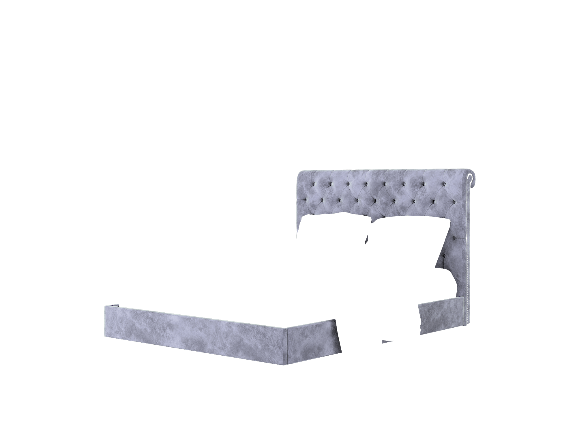 Decima Terrain Dusk Bed Queen Room Texture