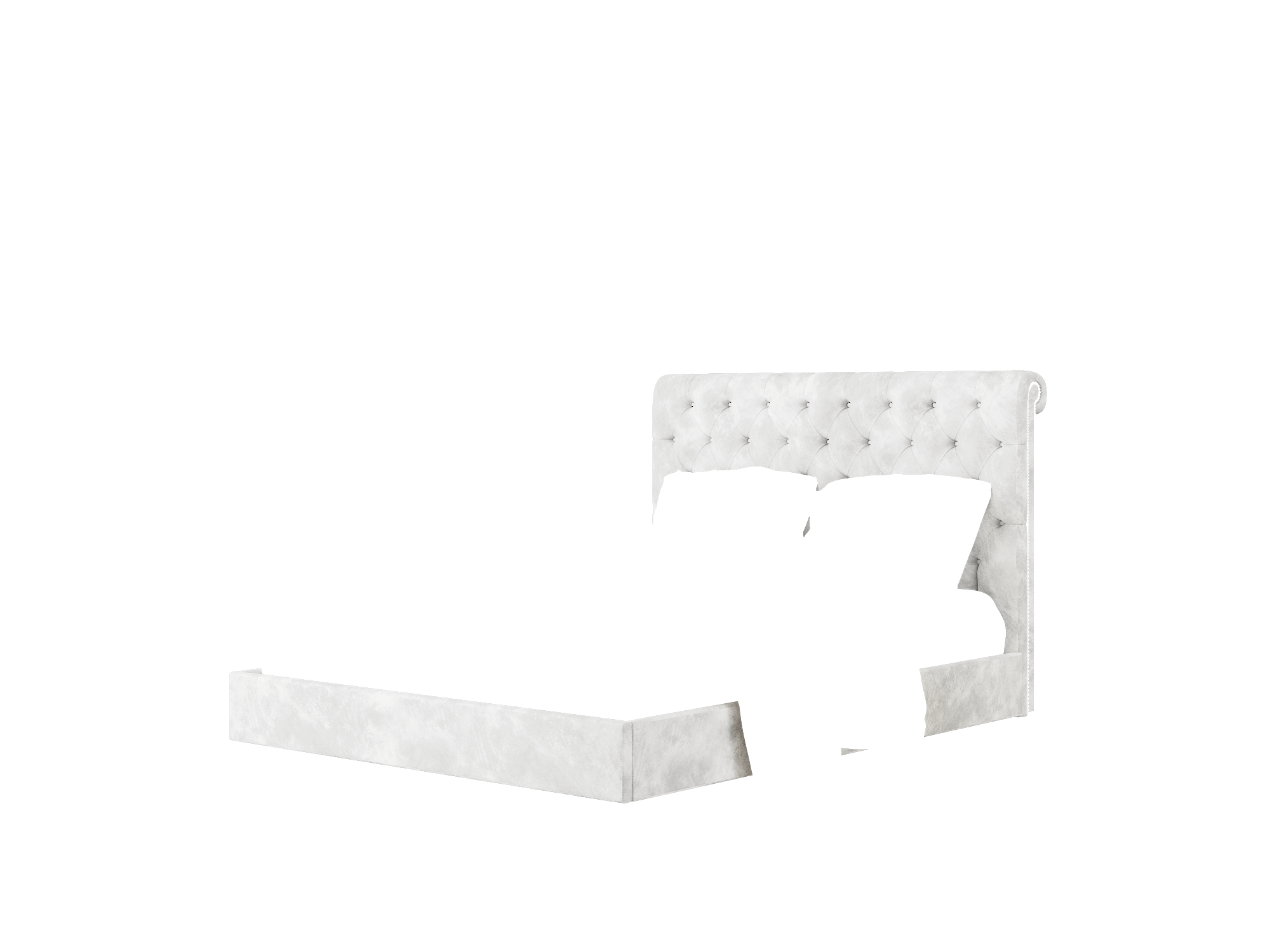 Decima Terrain Pearl Bed Queen Room Texture