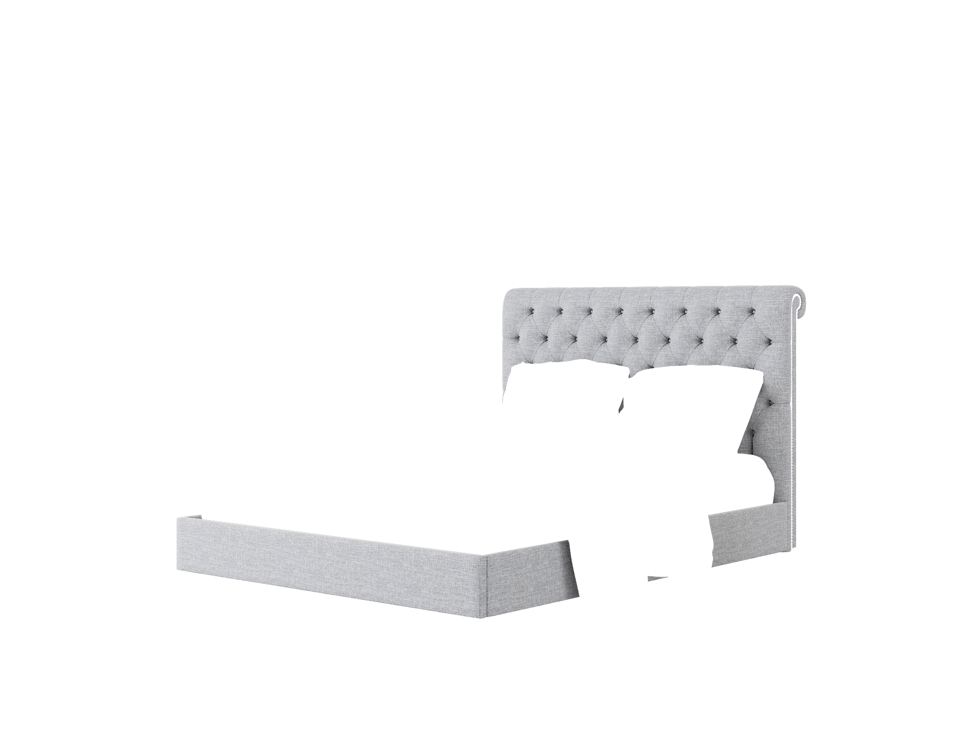 Decima Venus Mist Bed Queen Room Texture