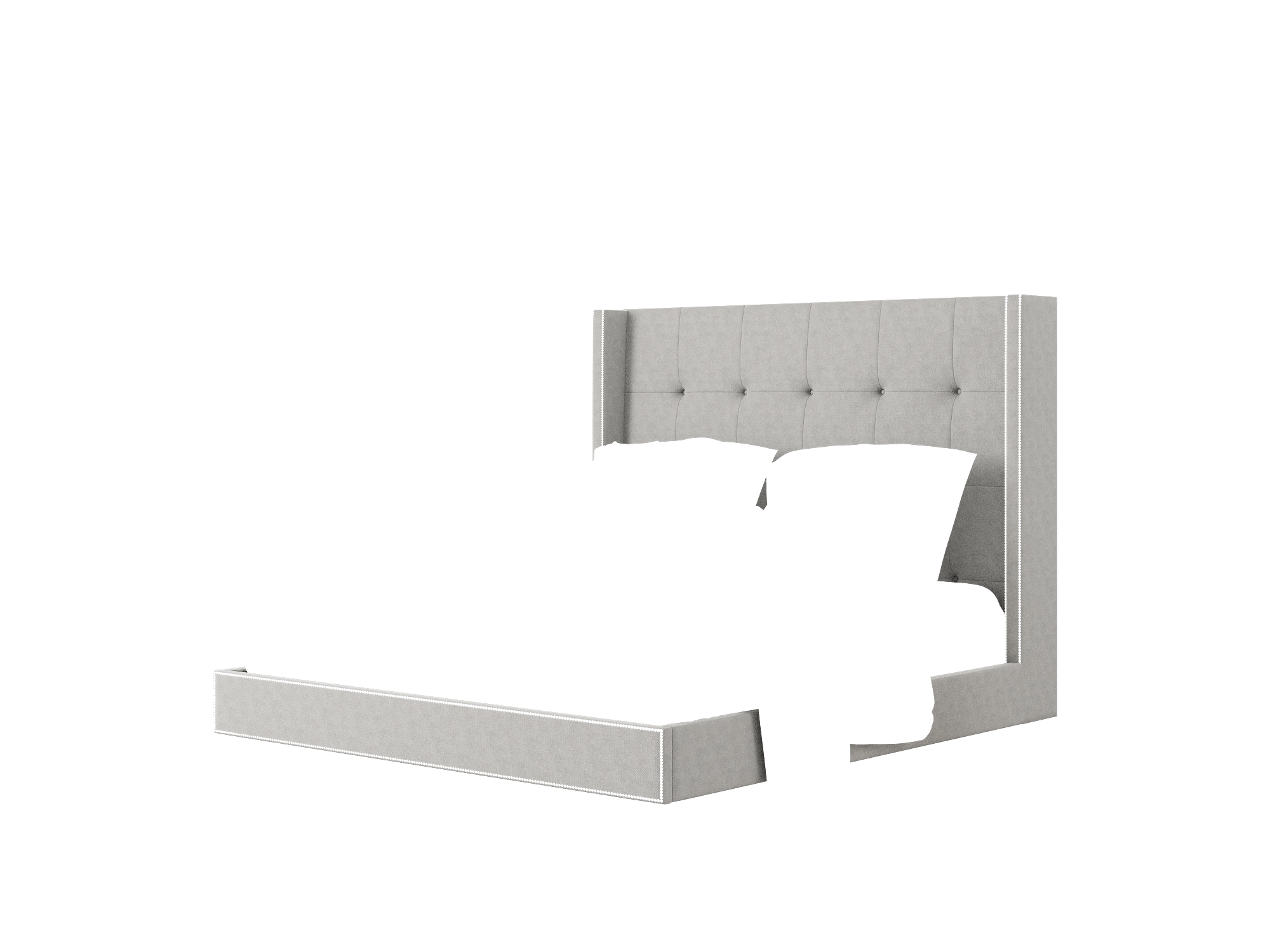 Elias Dream_d Charcoal Bed King Room Texture