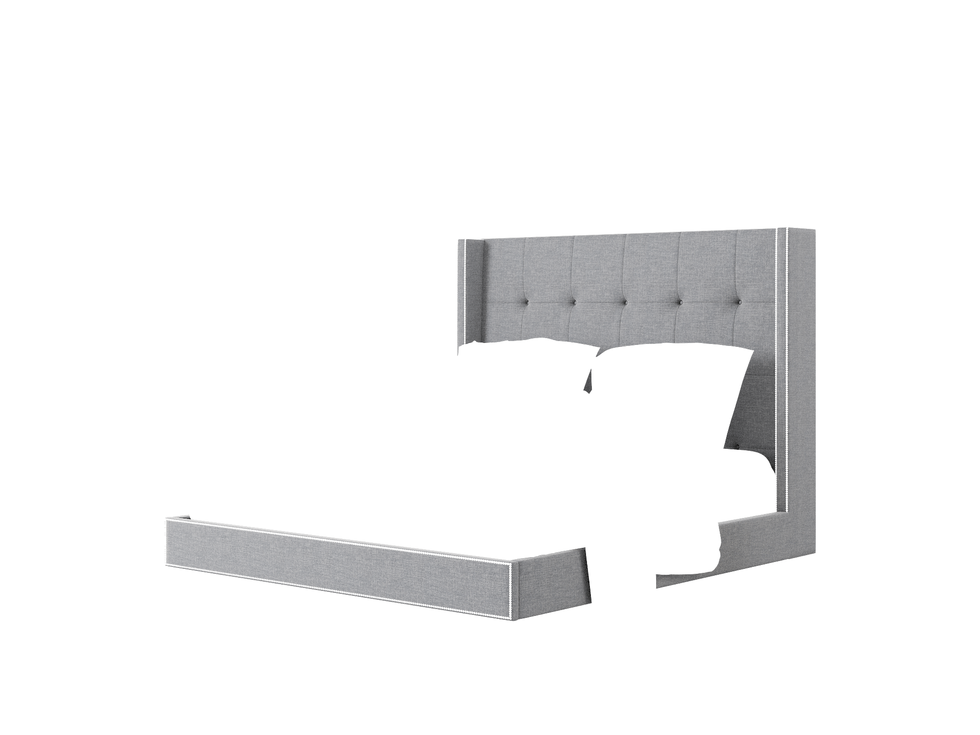 Elias Lana Onyx Bed King Room Texture