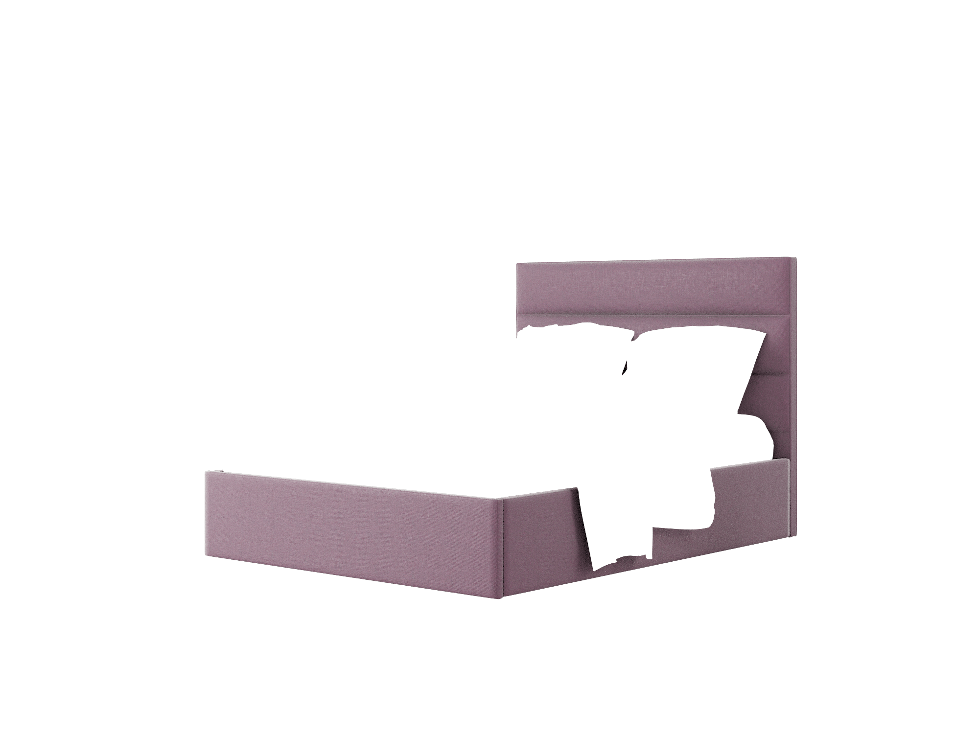 Hannela Bella Aubergine Bed Queen Room Texture