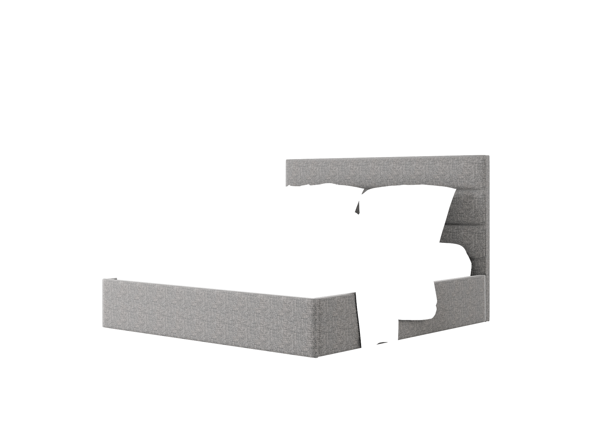 Hannela Insight Charcoal Bed King Room Texture