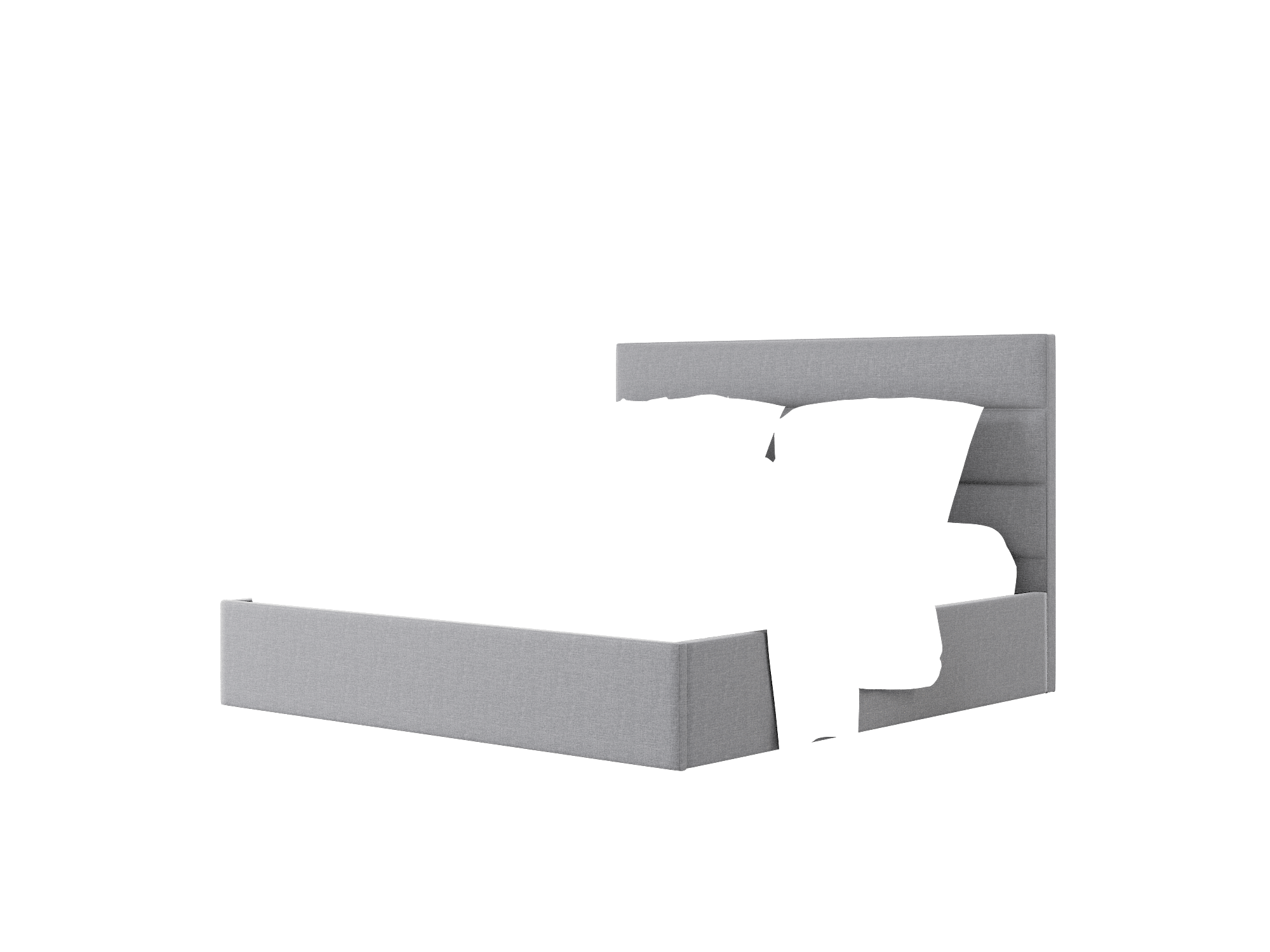 Hannela Notion Graphite Bed King Room Texture