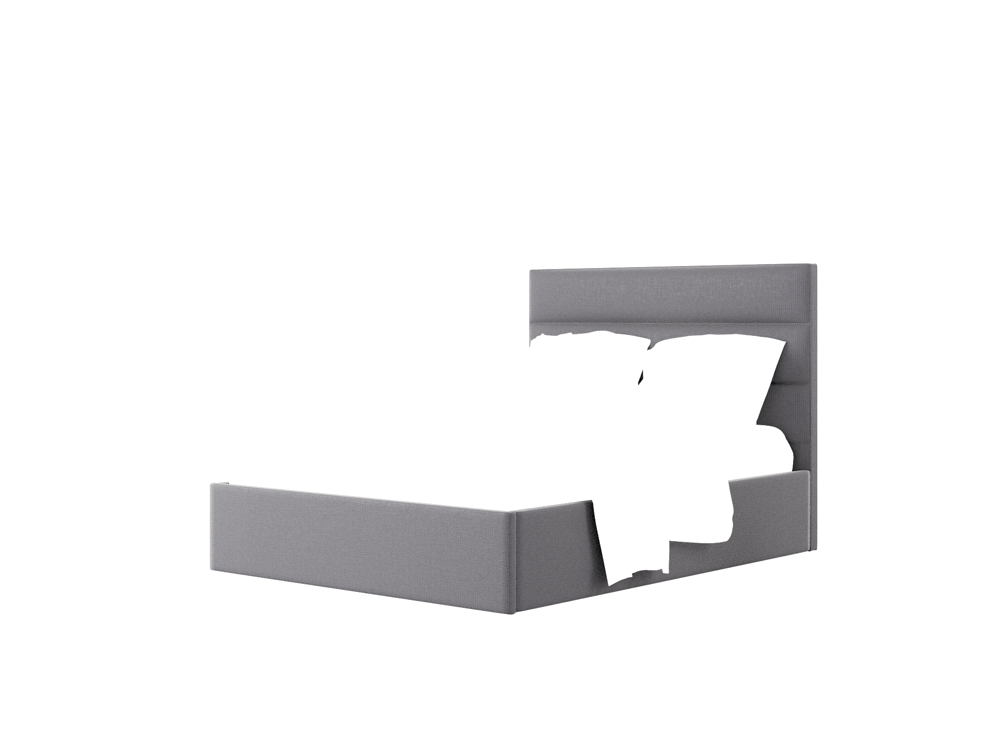 Hannela Parker Charcoal Bed Queen Room Texture