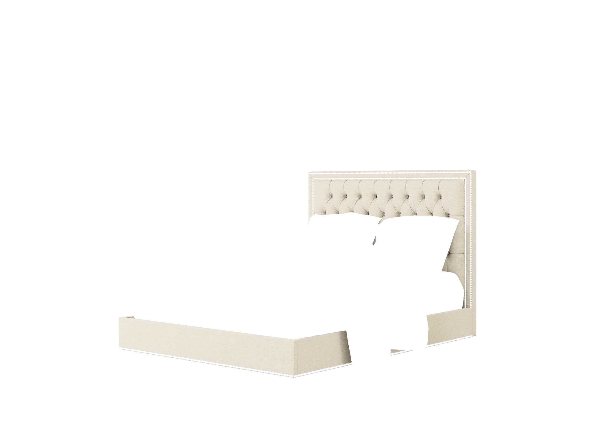 Heidi Avenger Pumice Bed Queen Room Texture