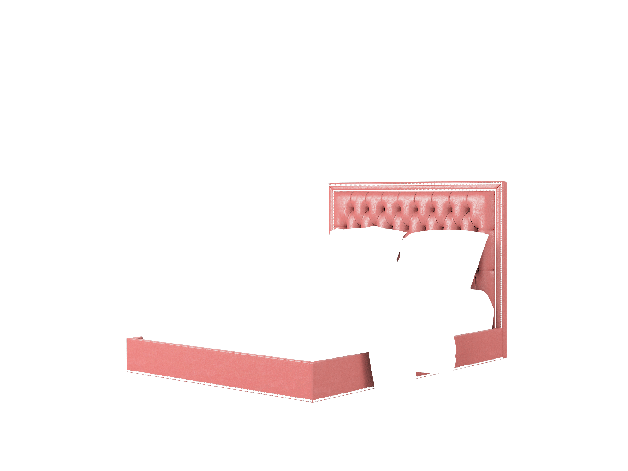 Heidi Dillion Cordovan Bed Queen Room Texture