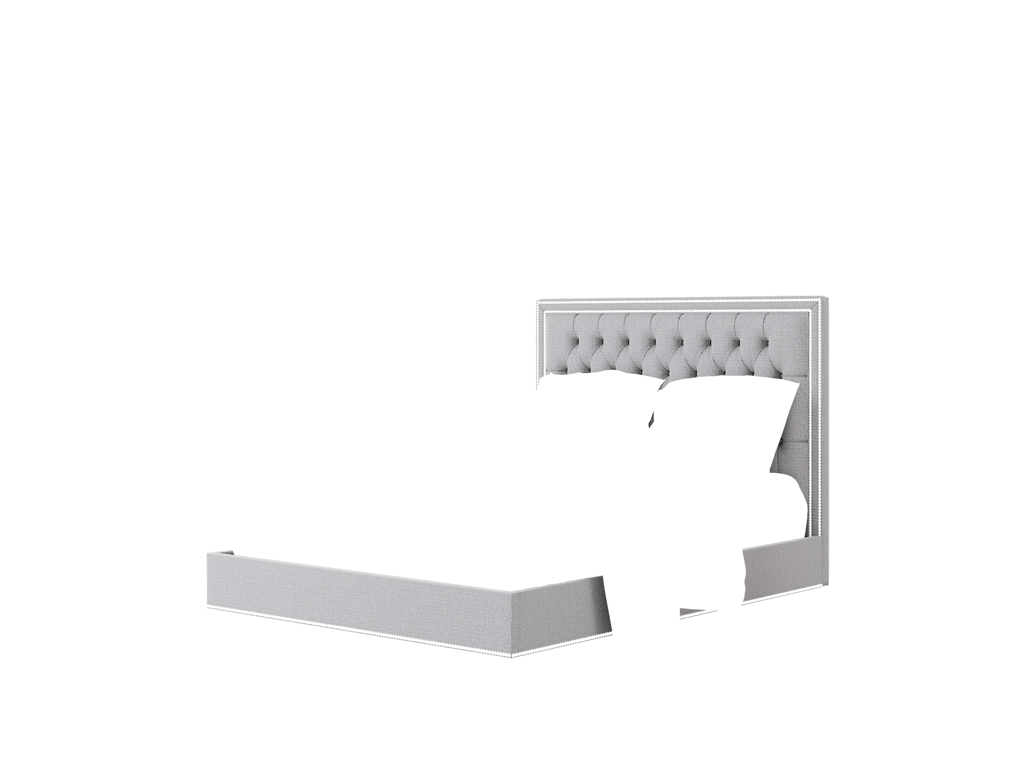 Heidi Parker Ash Bed Queen Room Texture