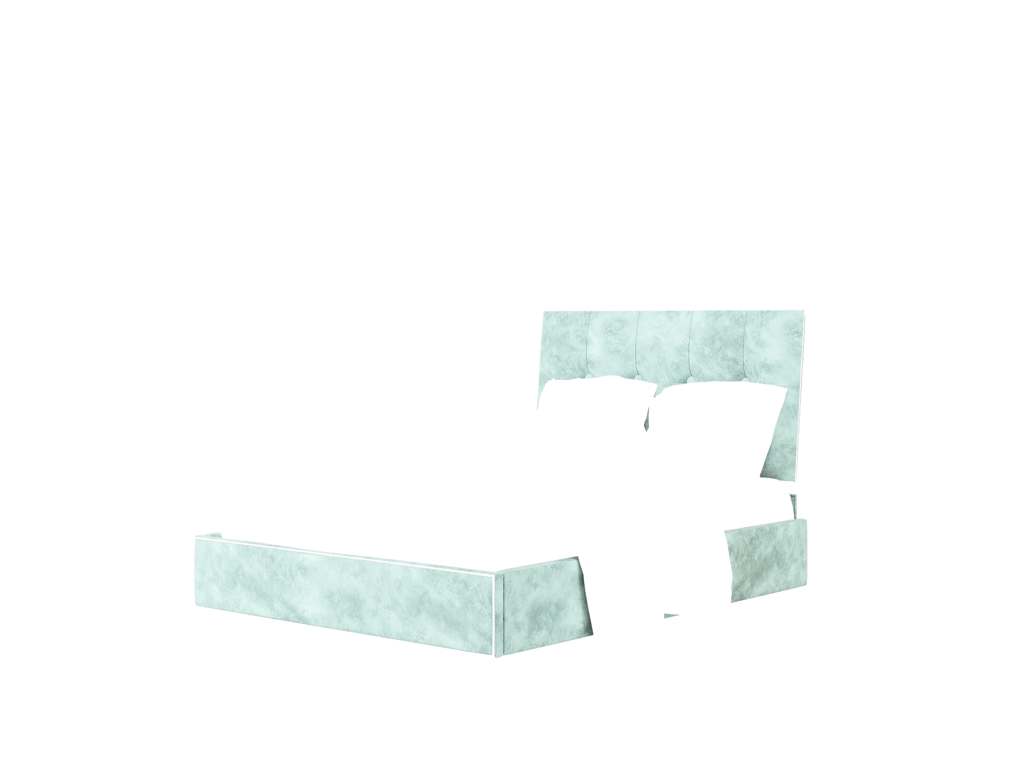 Hugo Buzz Sky Bed Queen Room Texture