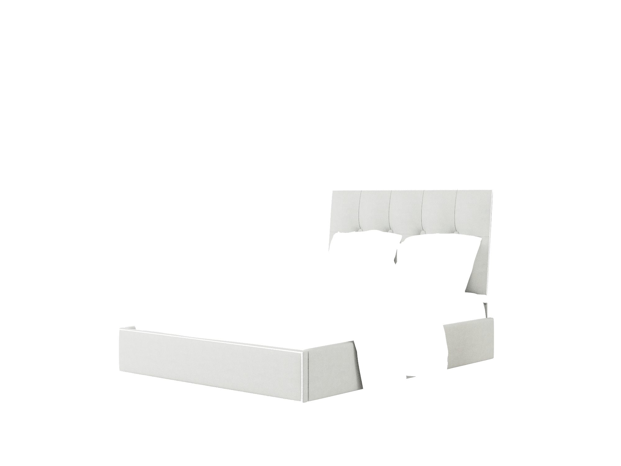 Hugo Dawson Platinum Bed Queen Room Texture