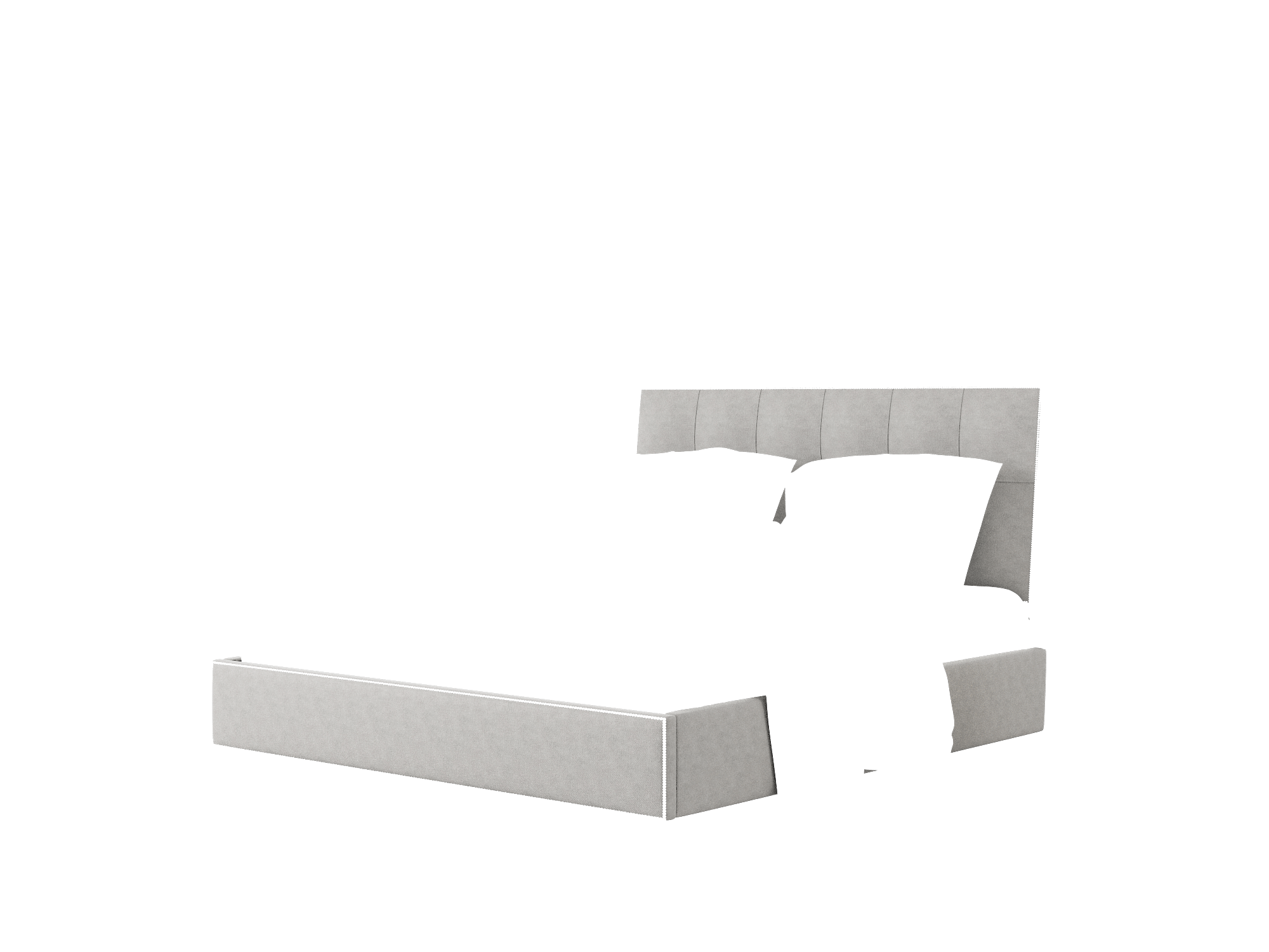 Hugo Dream_d Charcoal Bed King Room Texture