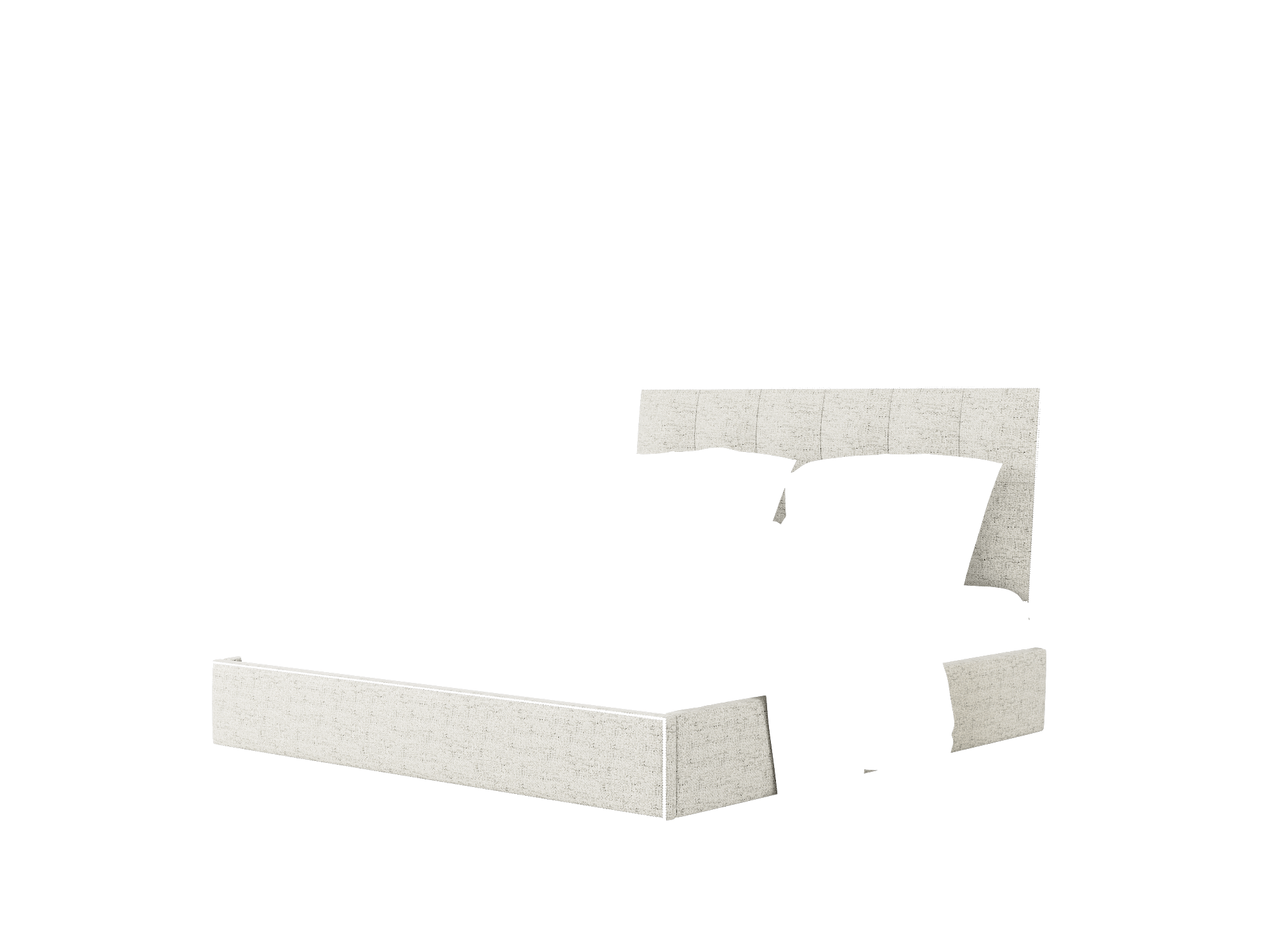 Hugo Oceanside Granite Bed King Room Texture
