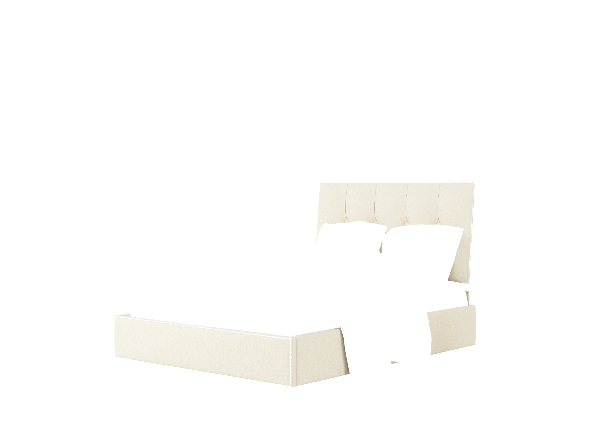 Hugo Phoenix Ivory Bed Queen Room Texture