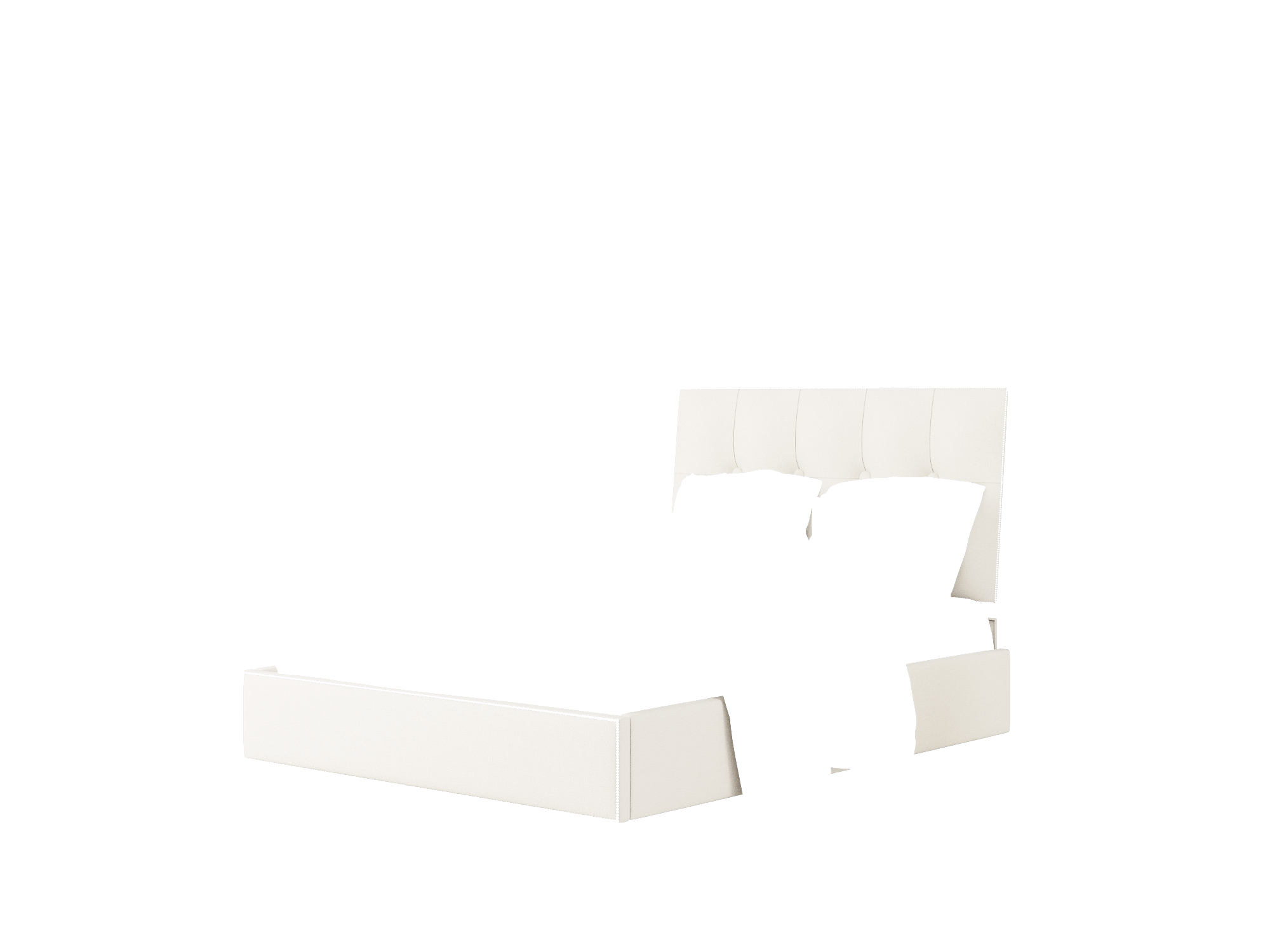 Hugo Redondo Pearl Bed Queen Room Texture