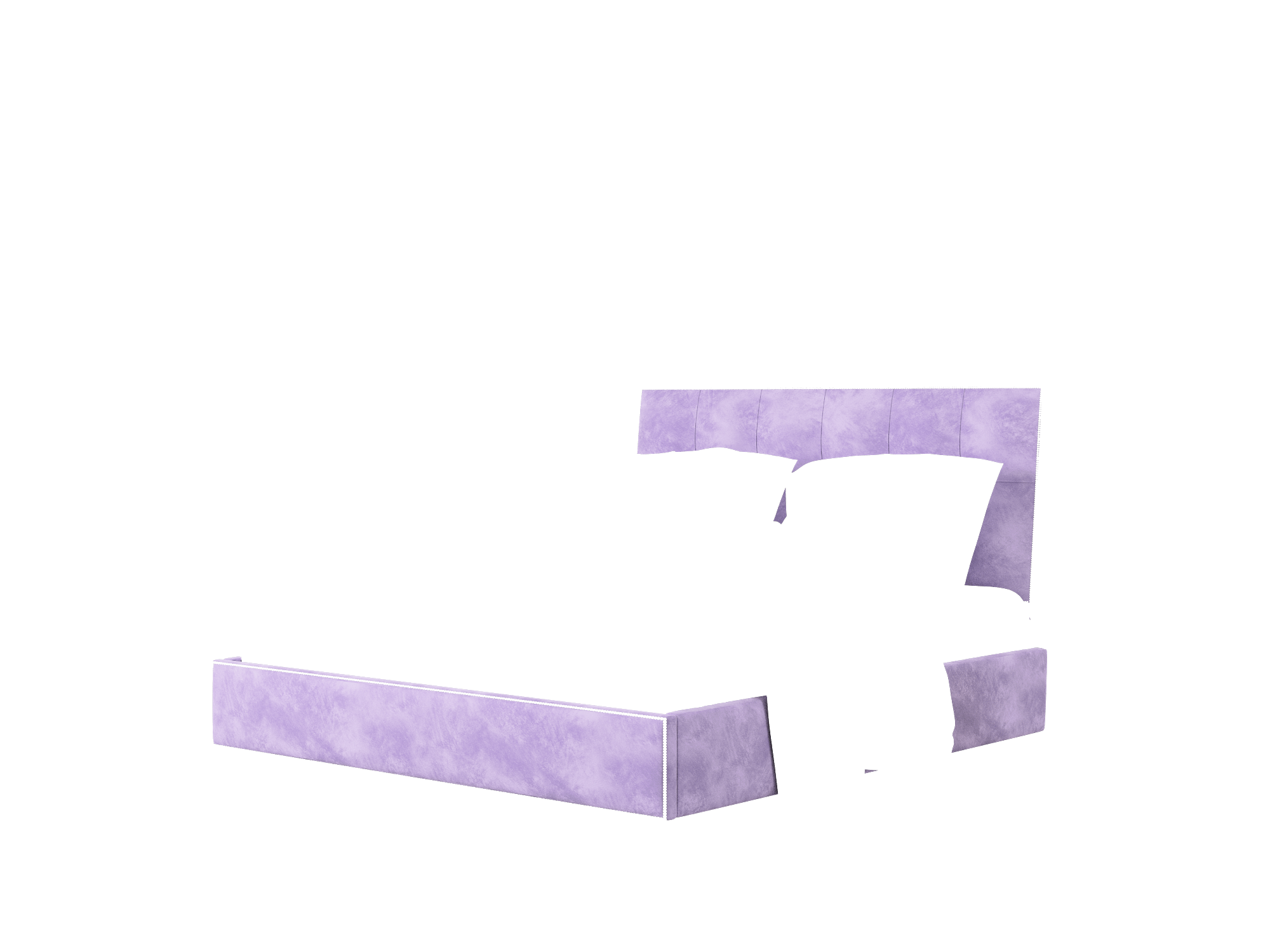 Hugo Royale Lavender Bed King Room Texture